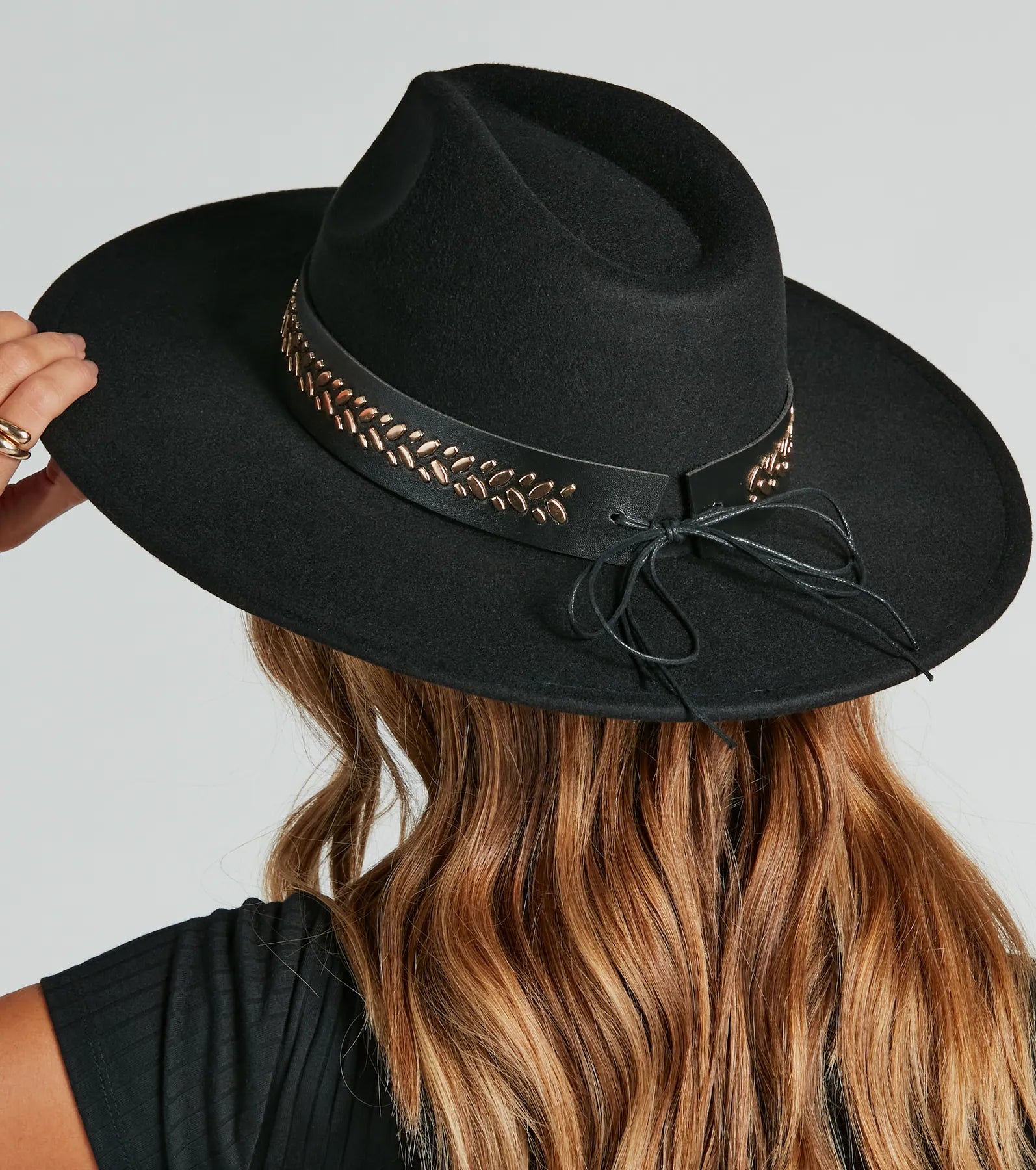 Ultimate Chic Studded Panama Hat - Premium Style & Comfort