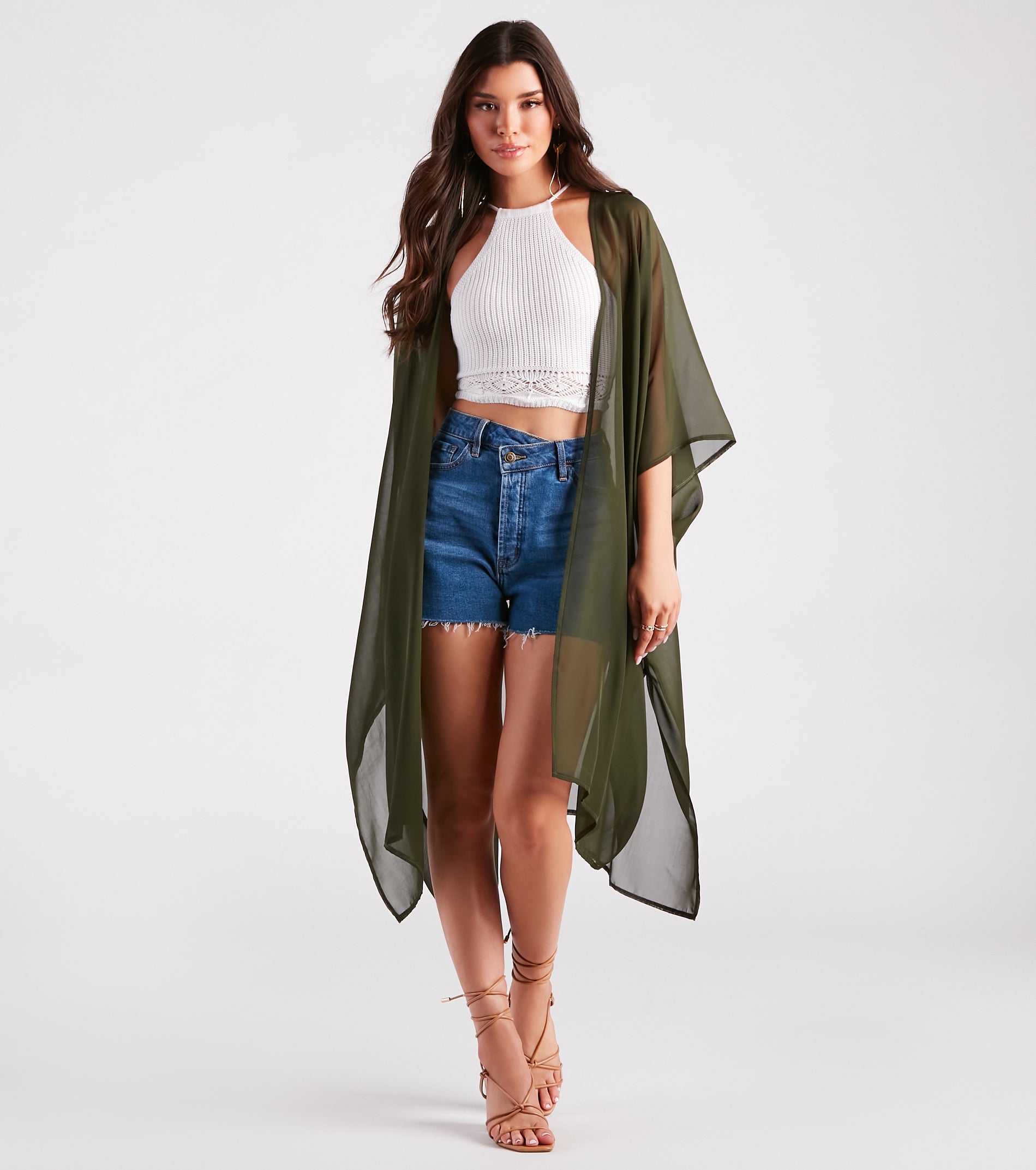 Premium Sheer Chiffon Kimono - Ultimate Style Upgrade