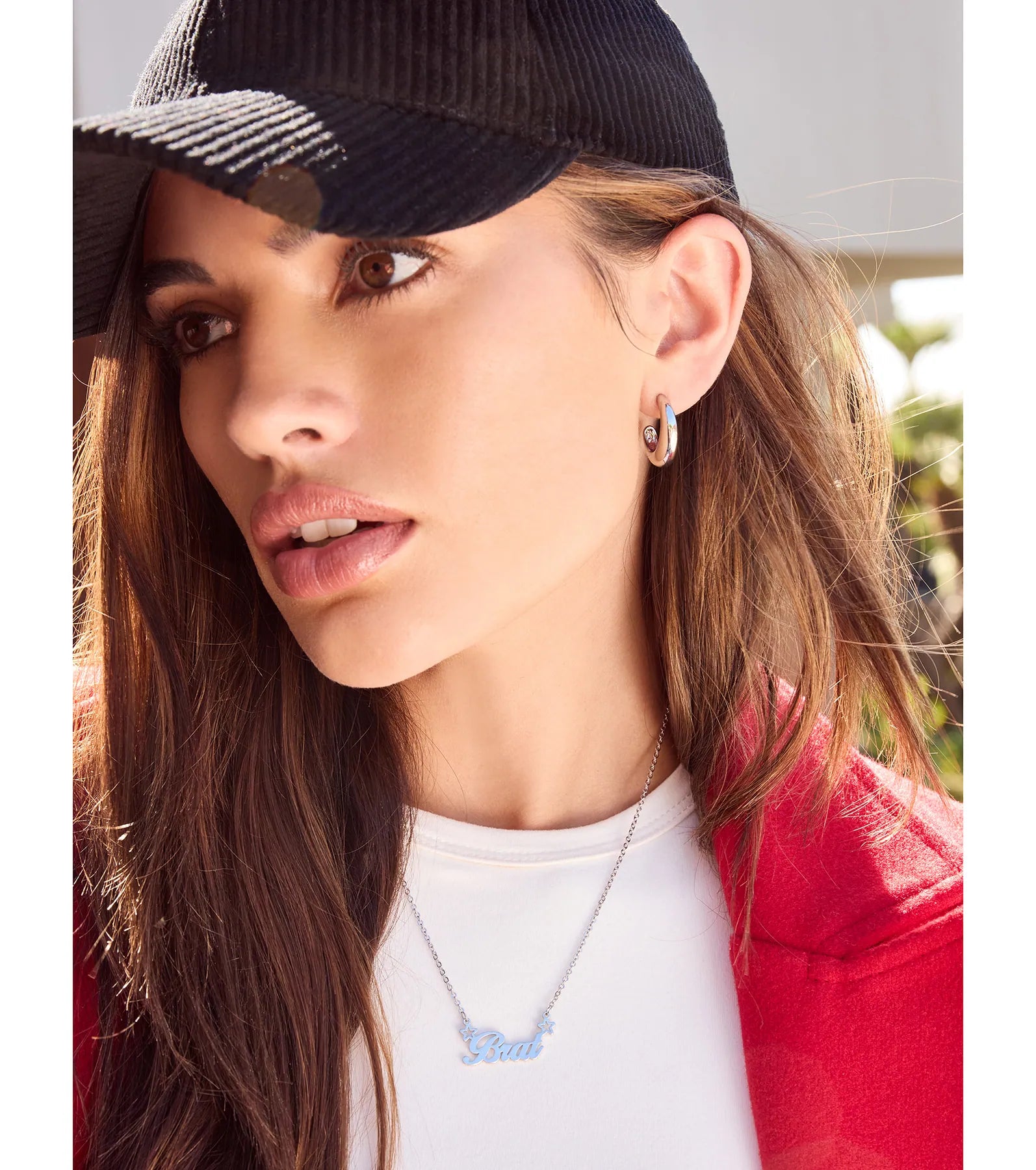 Premium Brat Script Dainty Chain Necklace - Ultimate Style Upgrade