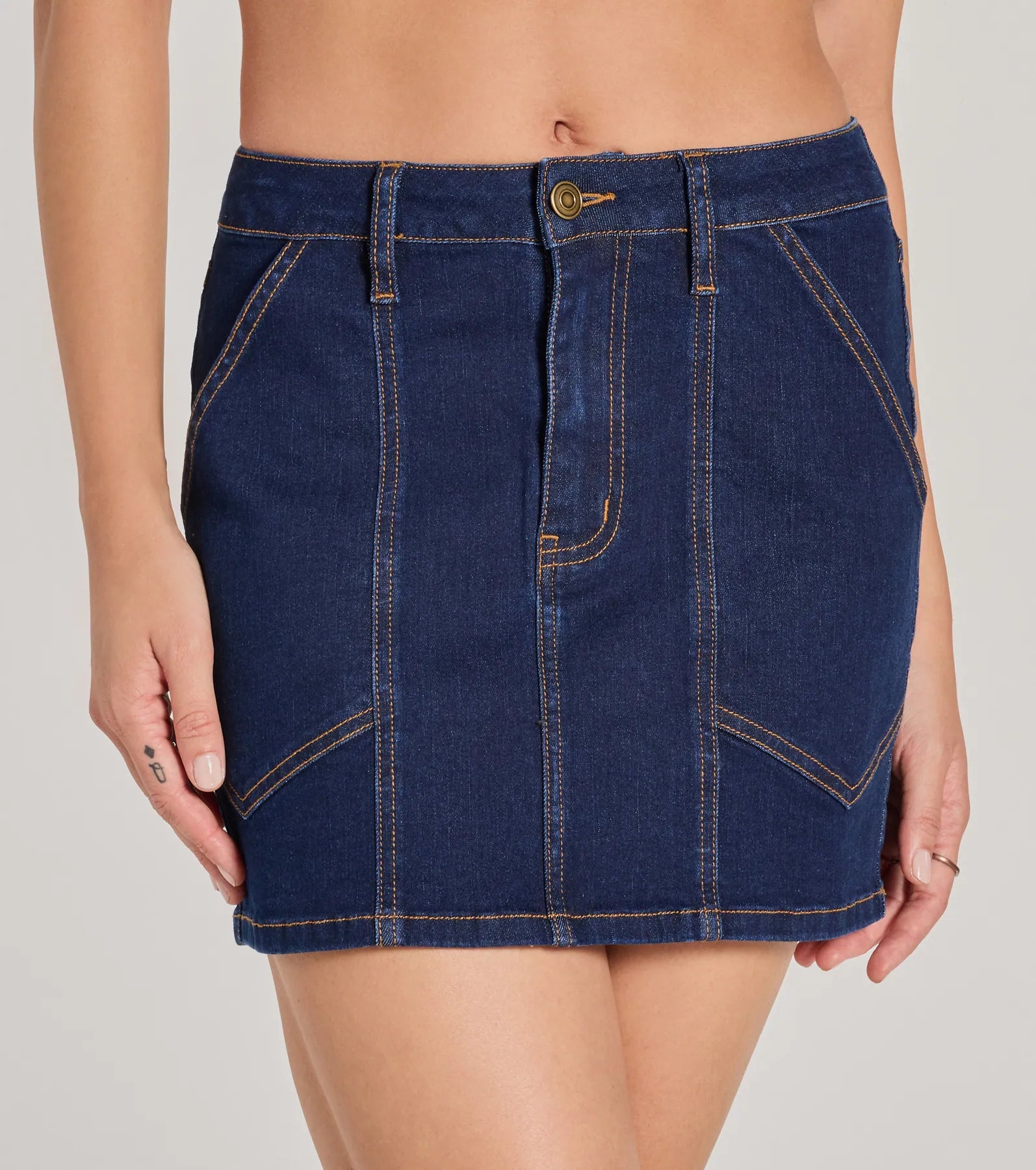 Ultimate Covetable Cutie High-Rise Denim Mini Skirt - Everyday Chic