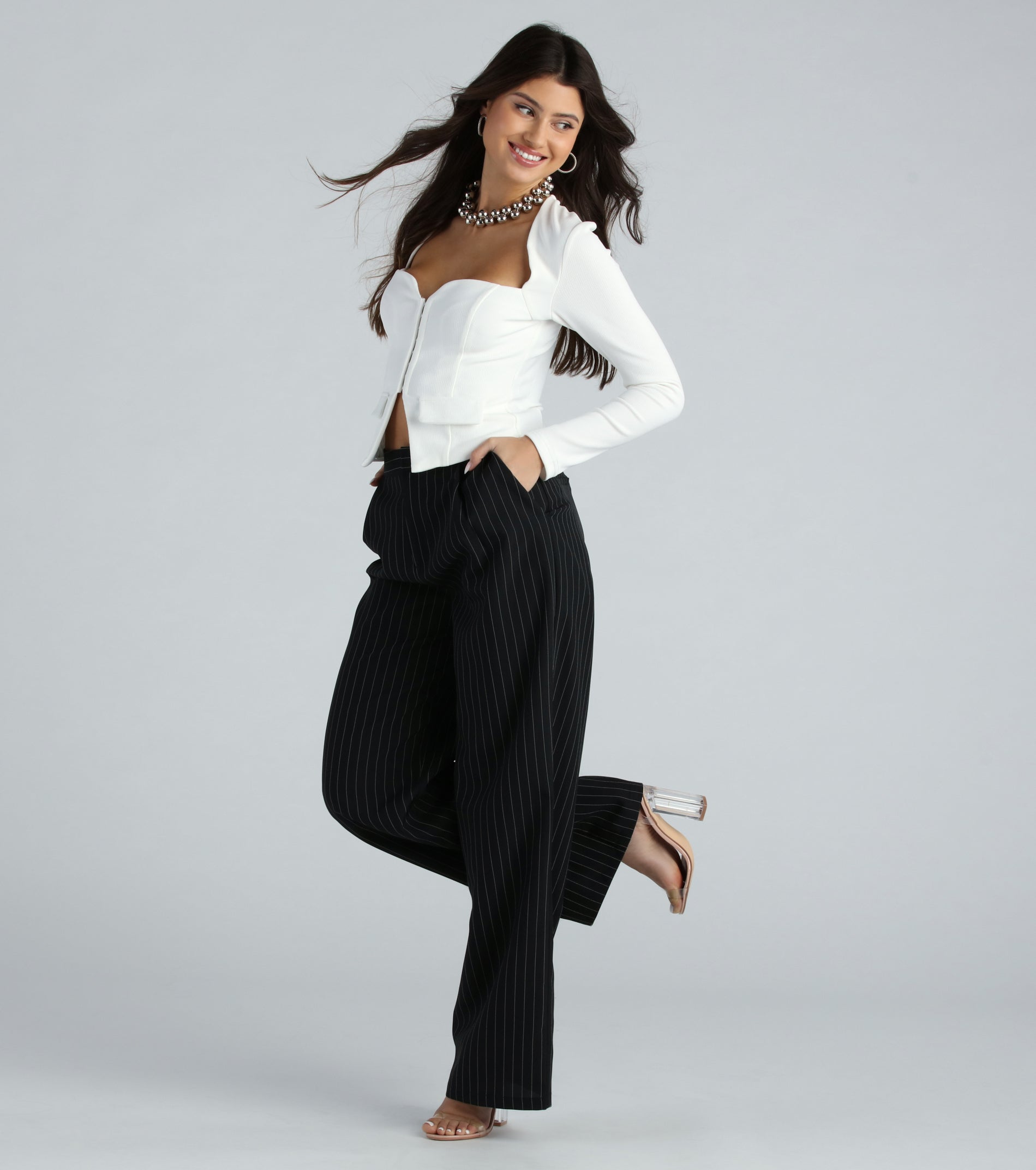 Premium Cropped Blazer Top - Ultimate Style Upgrade