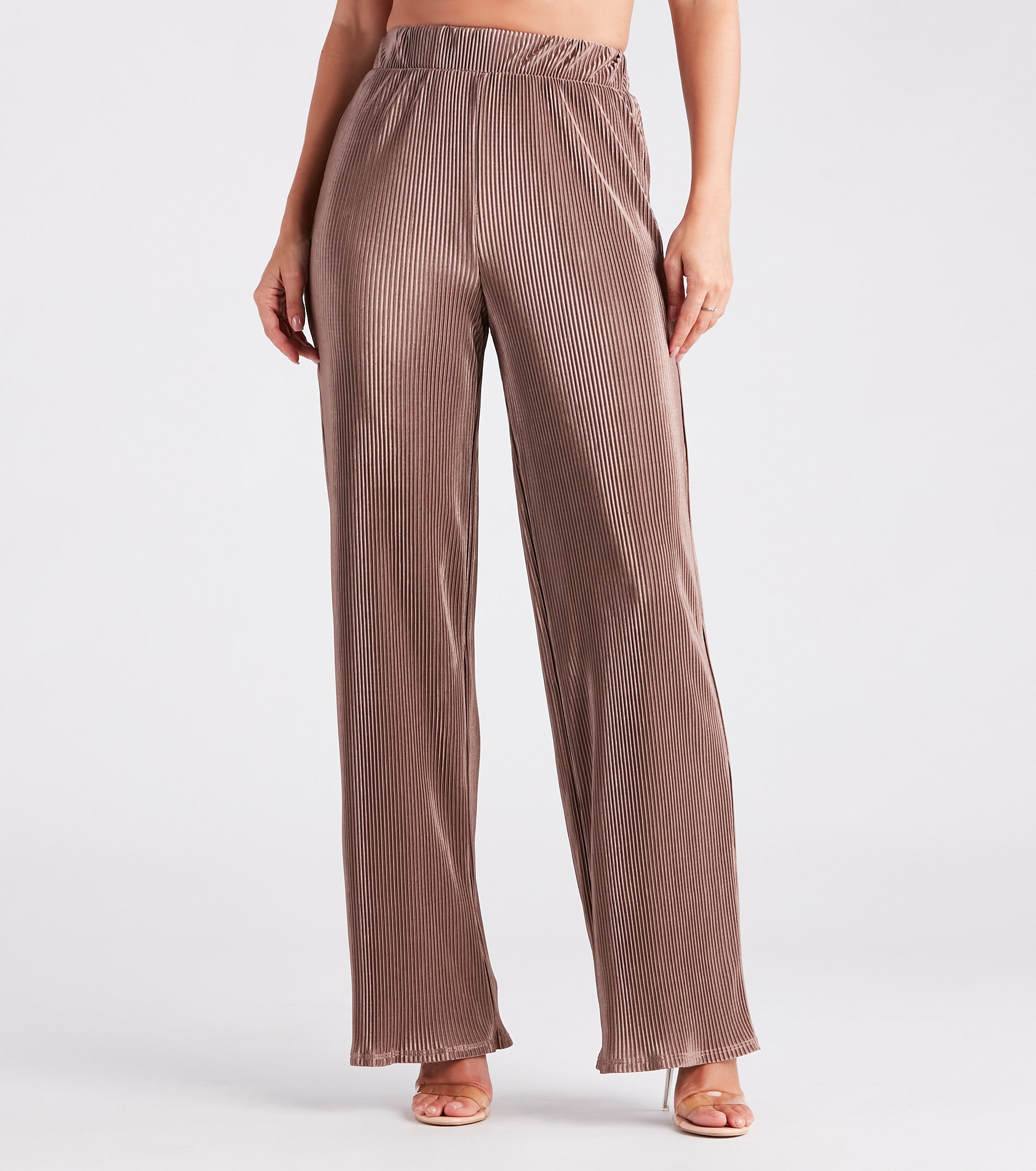 Premium Wide-Leg Pleated Pants for Work & Play