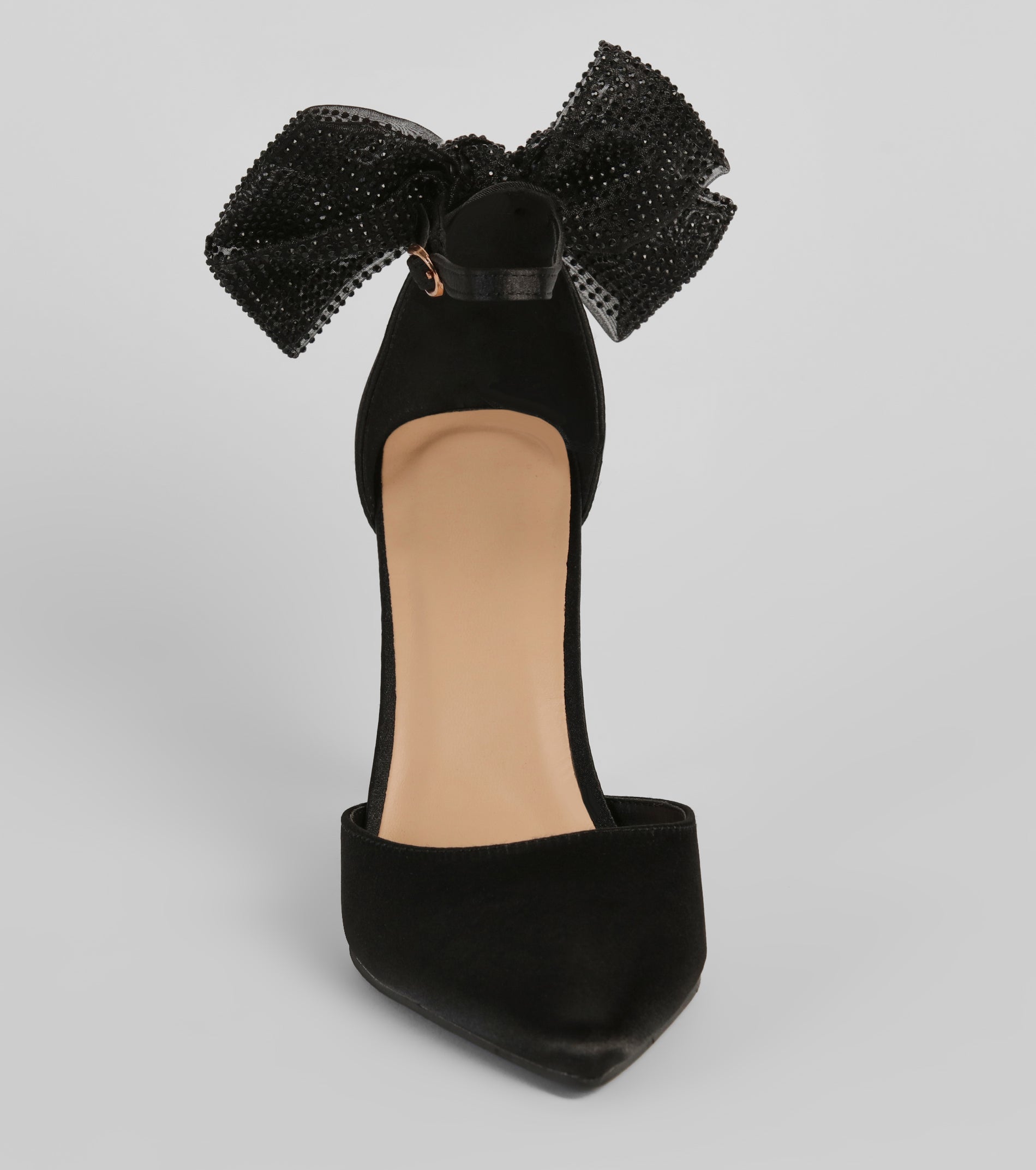 Ultimate Chic Bow-Detail Stiletto Pumps - Premium Elegance