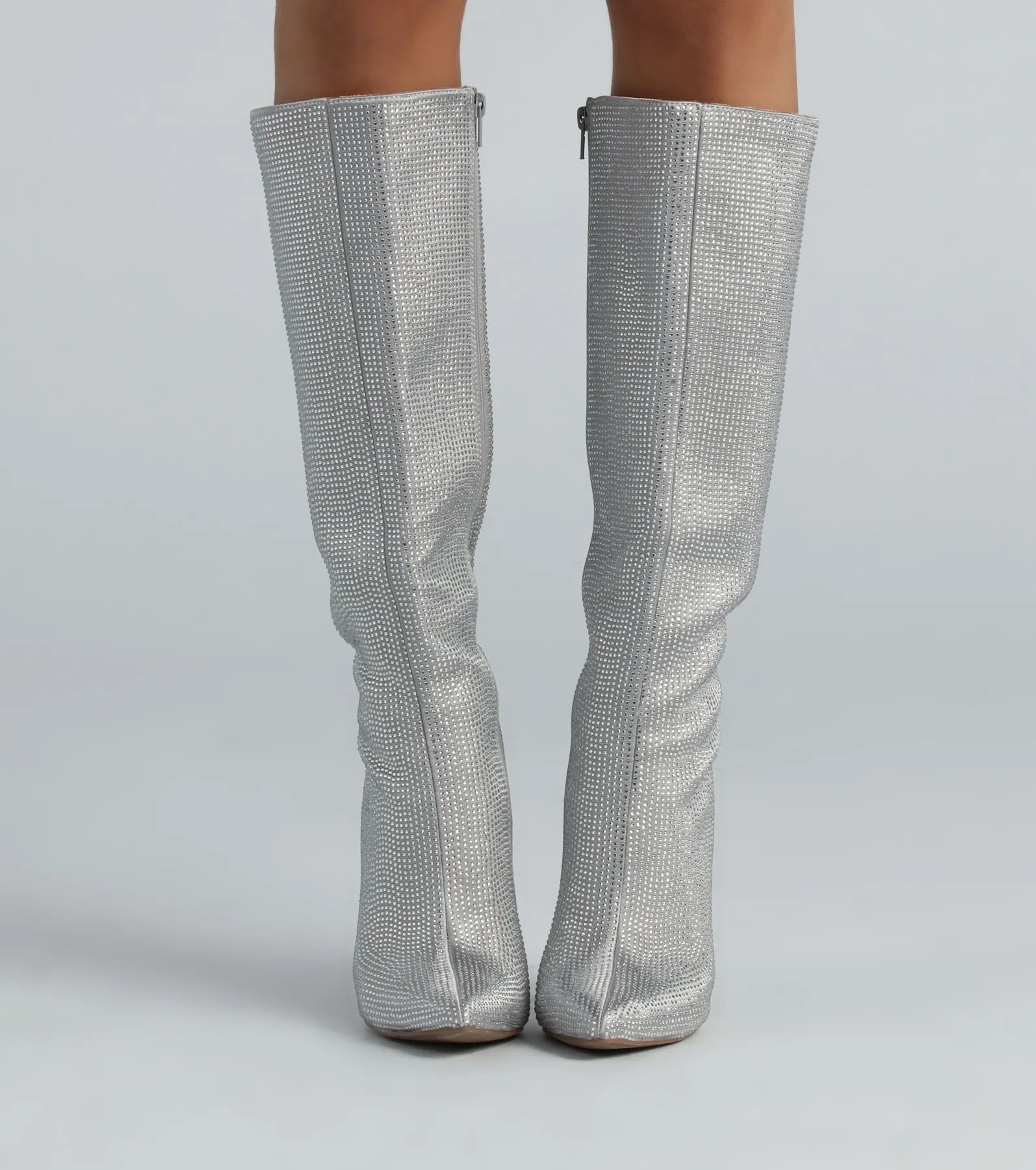 Ultimate Sparkle Under-The-Knee Boots - Shine with Every Step