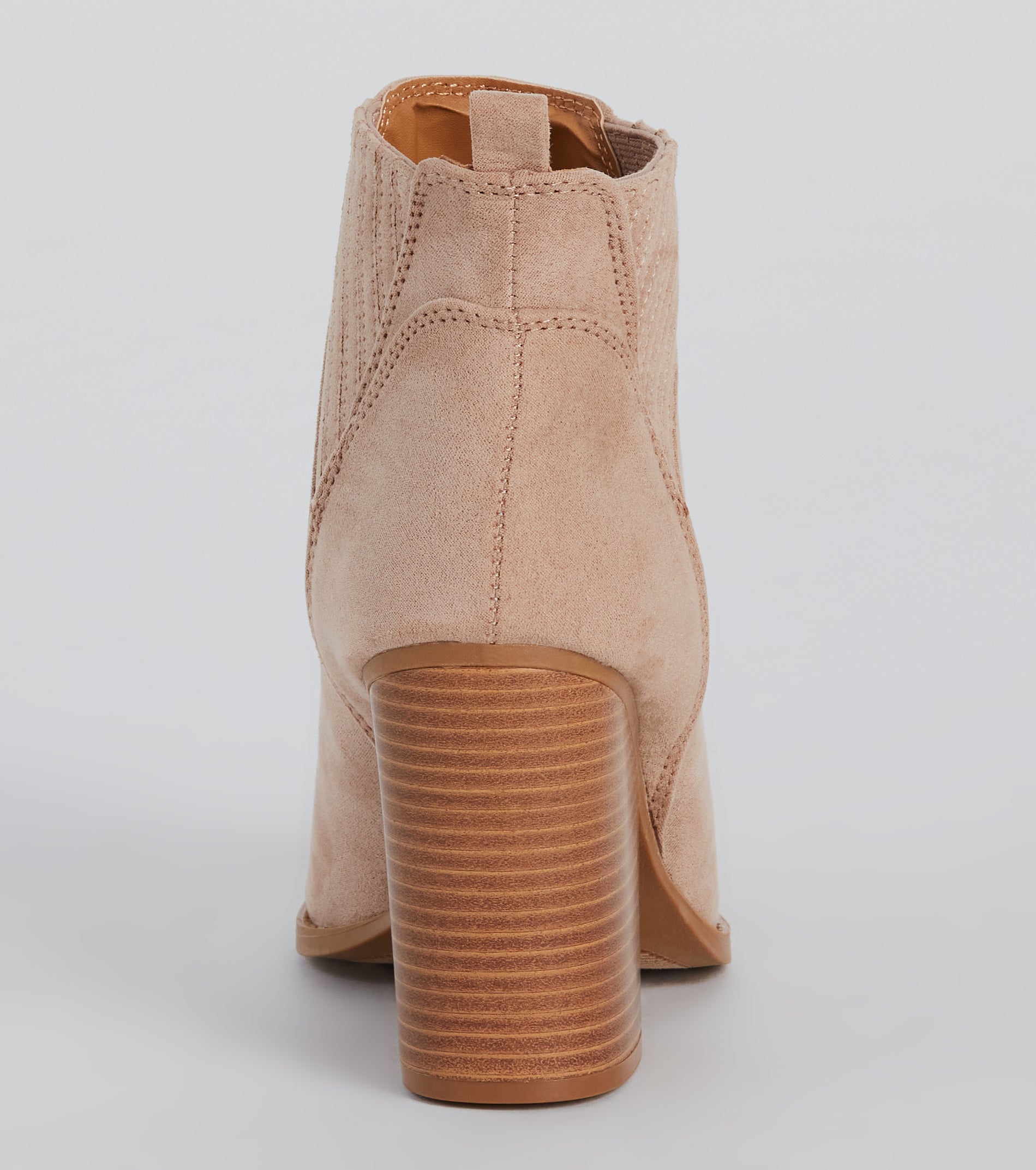 Ultimate Western Chic Block Heel Booties