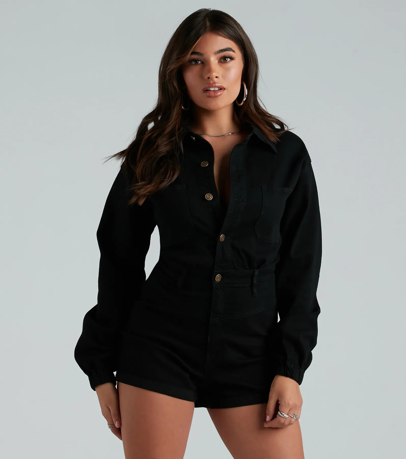 Ultimate Daytime Adventure Denim Romper