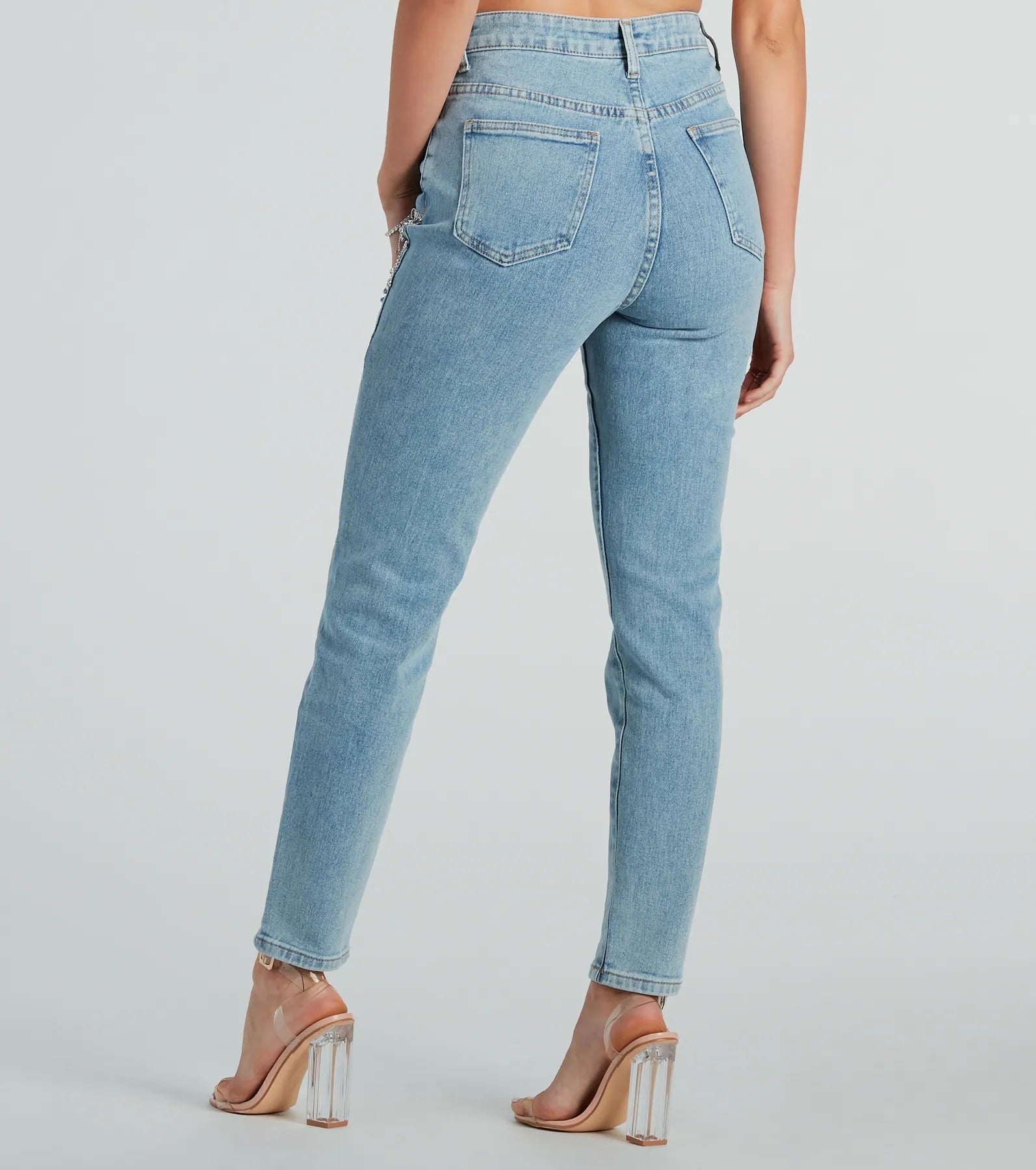 Ultimate Glam Rhinestone Skinny Jeans - Big Time Sparkle Edition