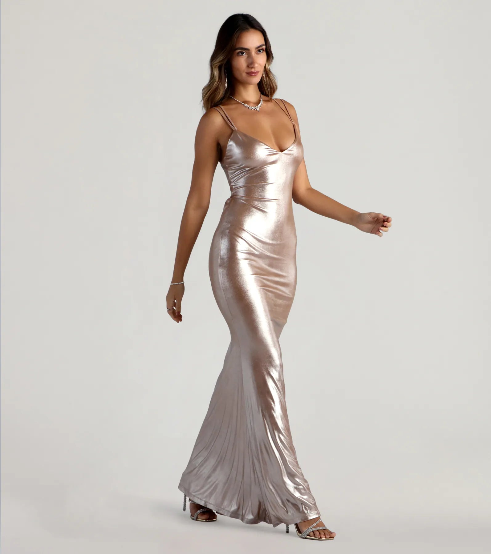 Premium Kenzie Lace-Up Mermaid Gown - Ultimate Formal Elegance