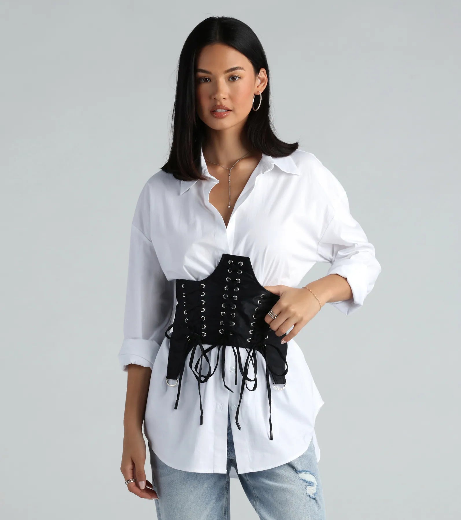 Ultimate Chic Corset Belt - Laced Up Style