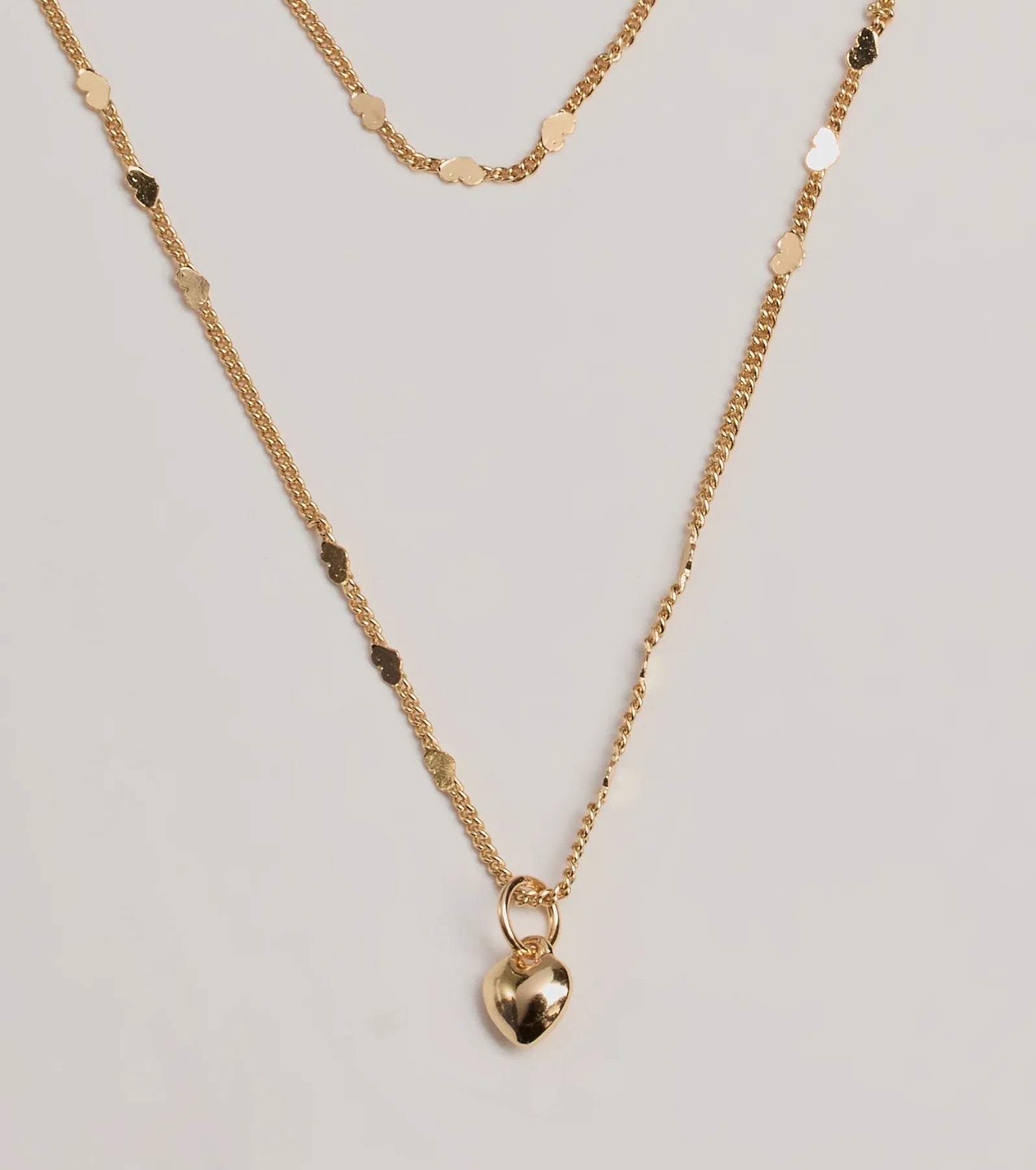 Ultimate Love Expression Heart Layered Necklace