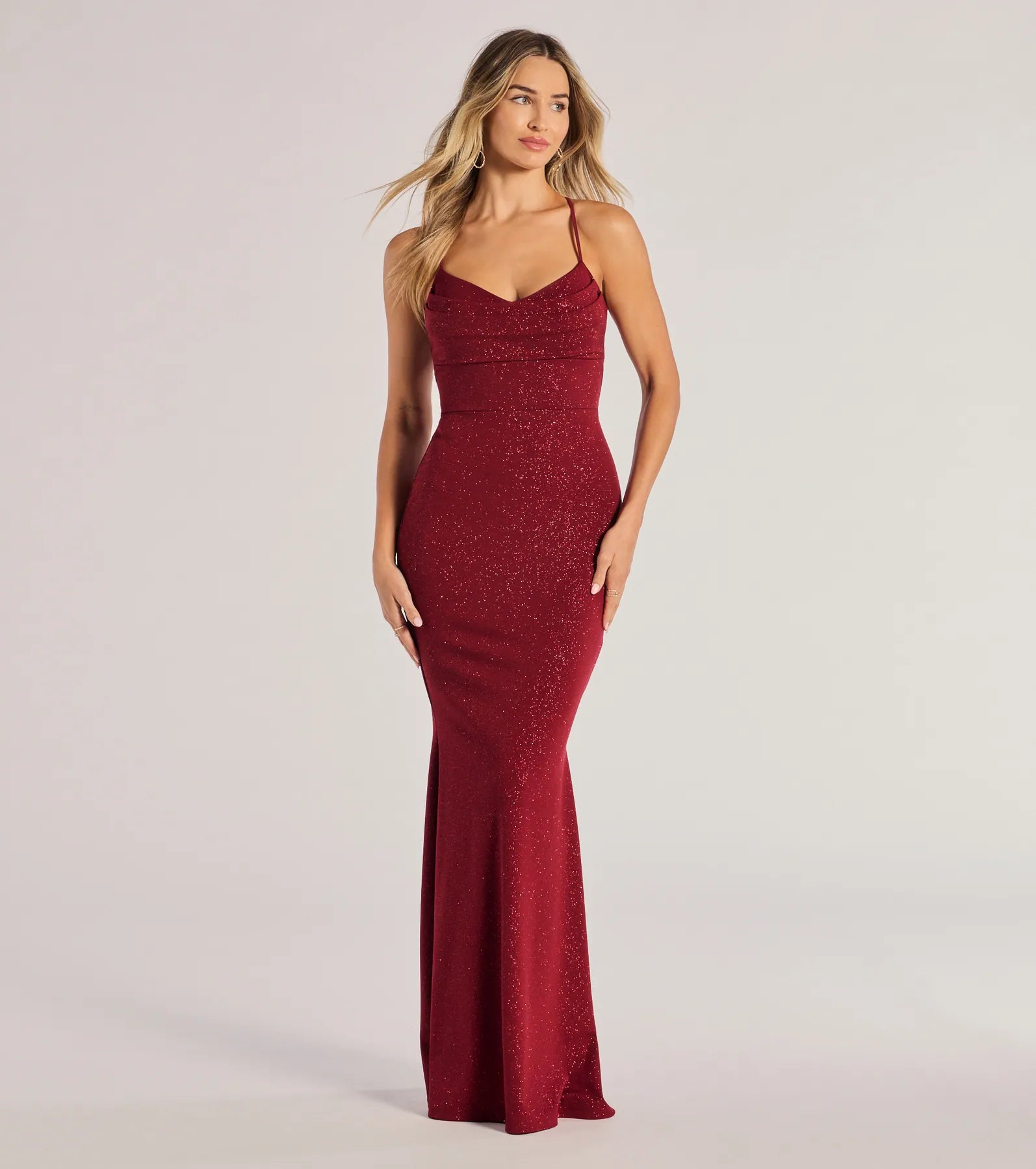 Premium Glitter Mermaid Dress for Special Occasions