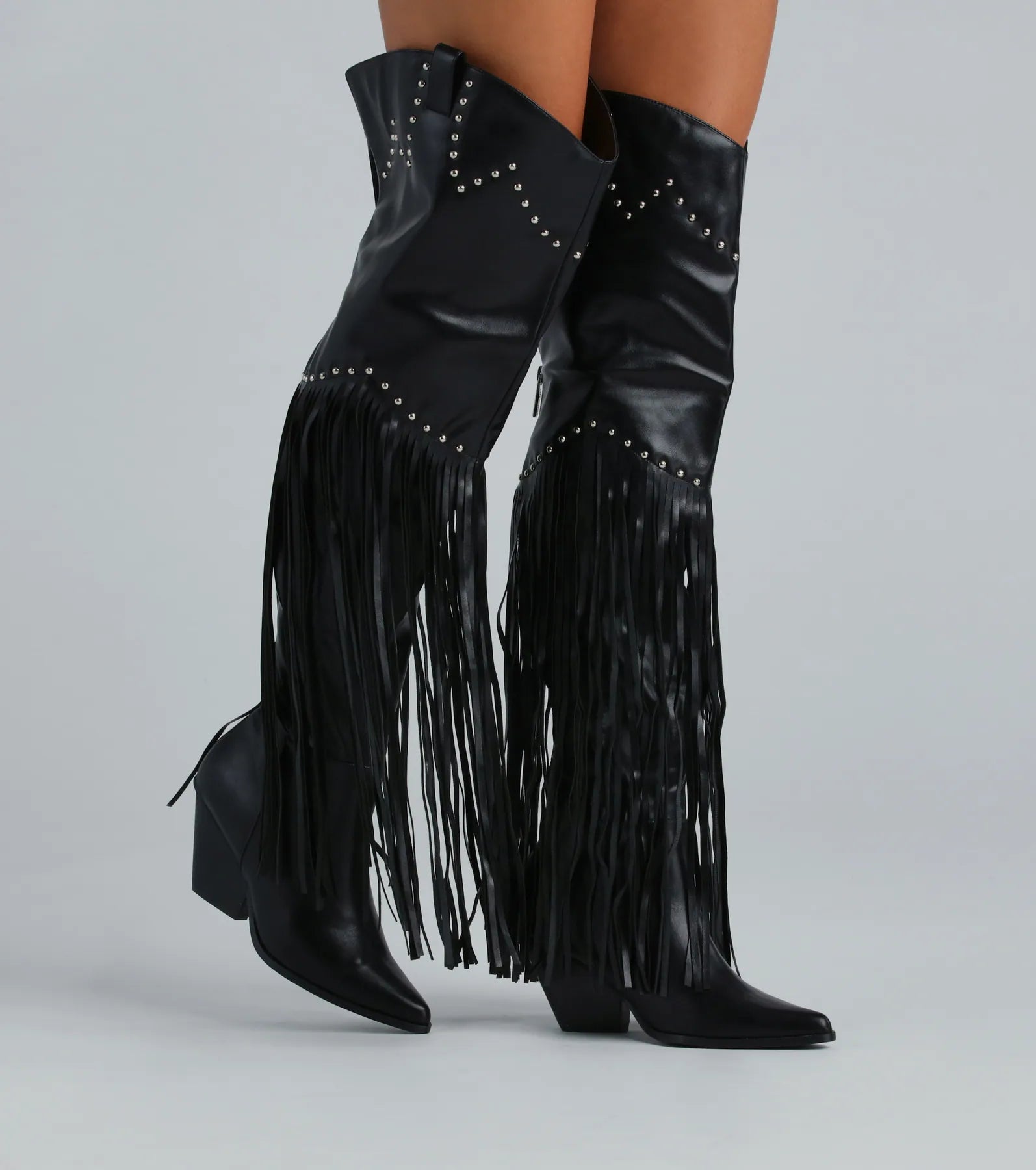 Premium Western Fringe Boots - Ultimate Country Style