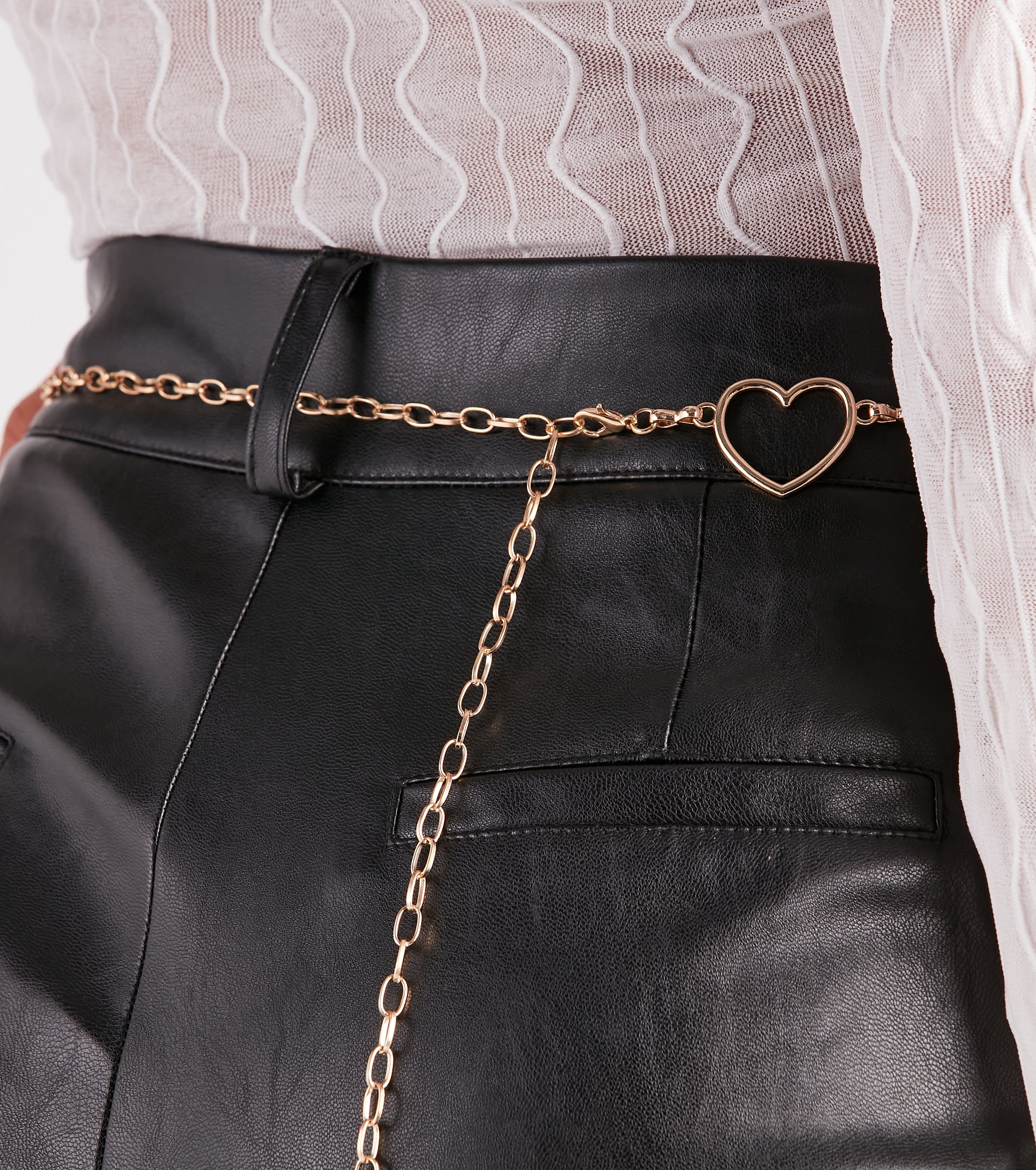 Premium Heart Chain Belt - Ultimate Style Upgrade