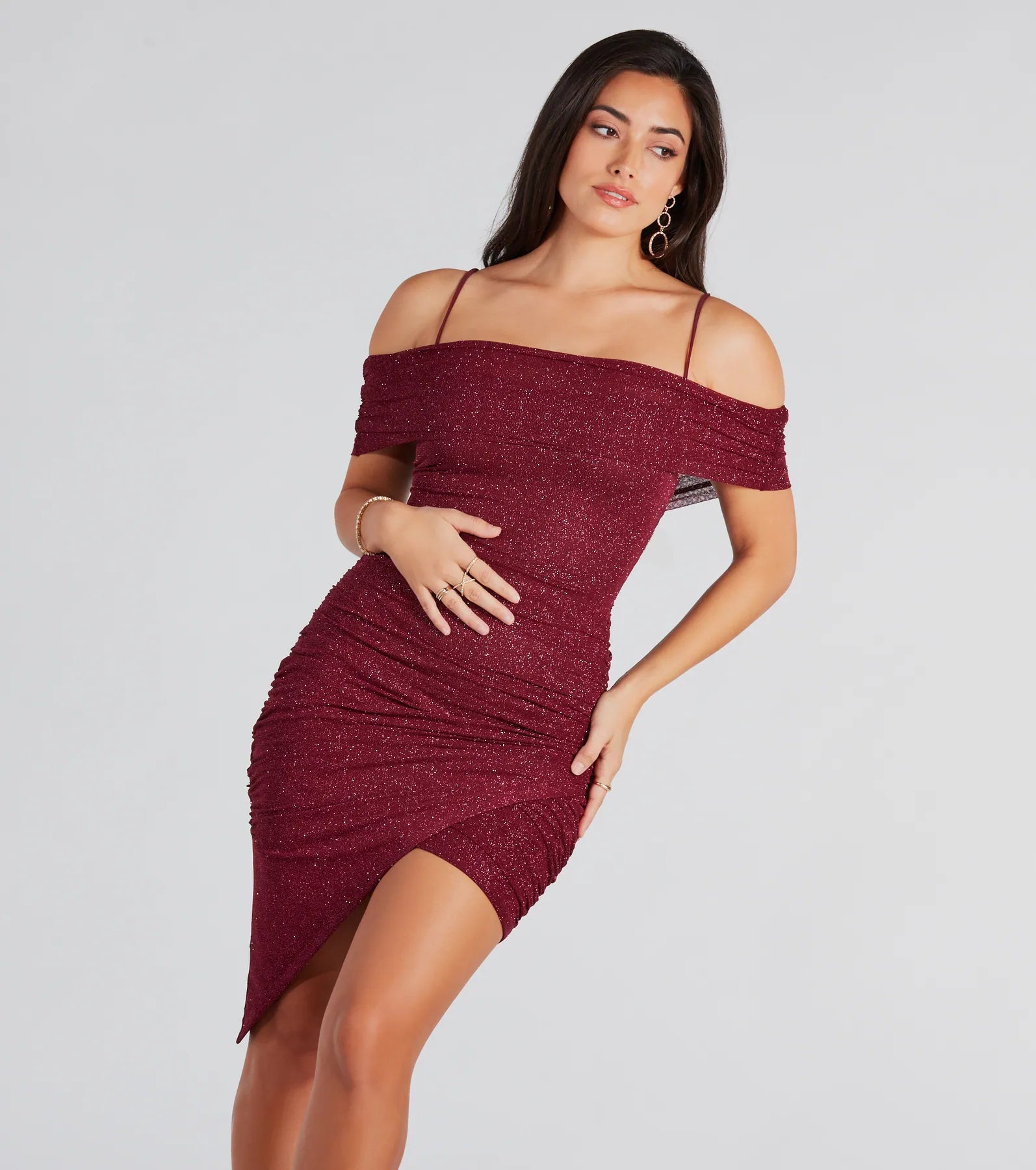 Ultimate Glamour: Midnight Illusions Bodycon Dress