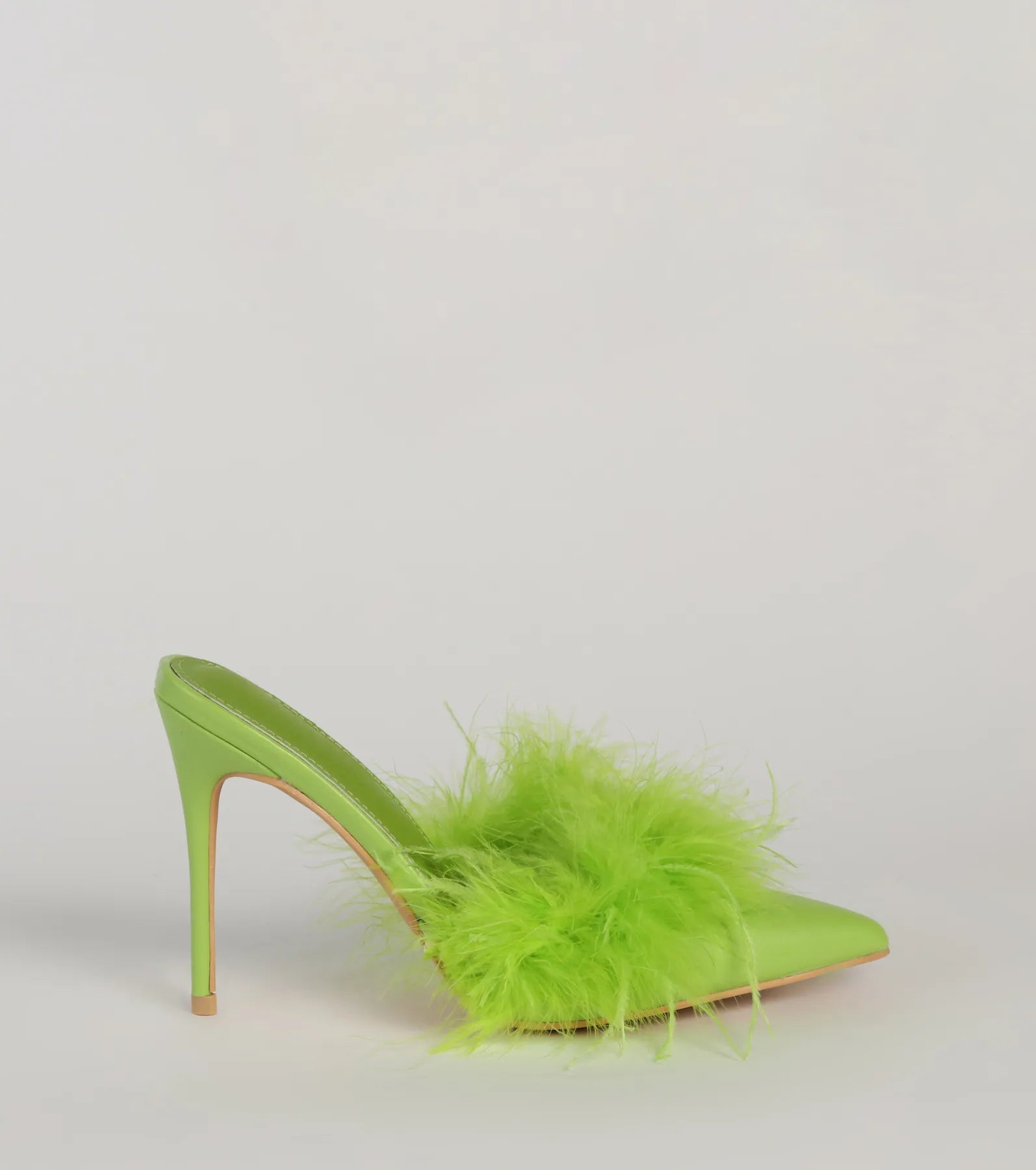 Ultimate Diva Alert Marabou Feather Stiletto Pumps