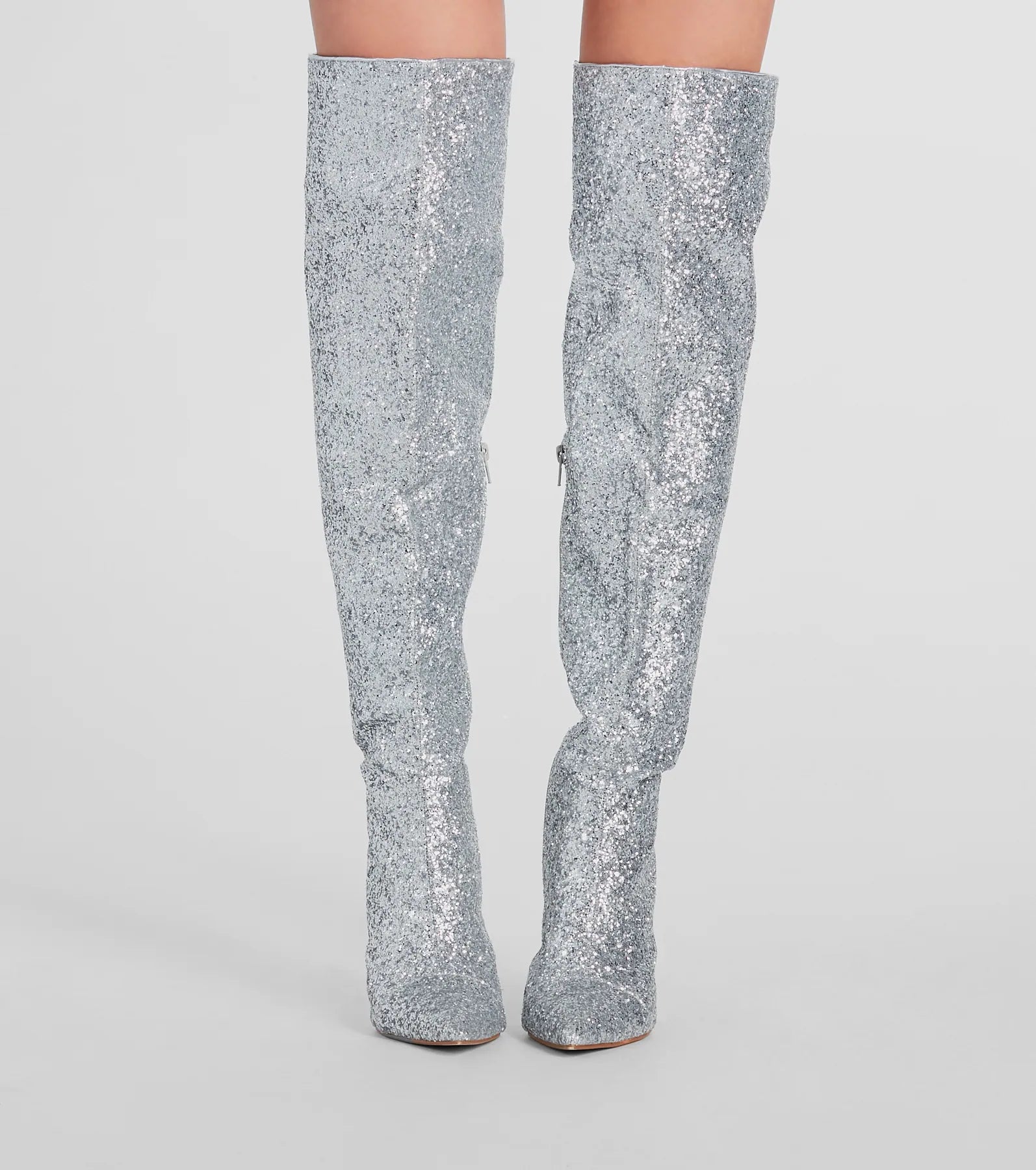 Ultimate Glam Sparkle Over-The-Knee Boots