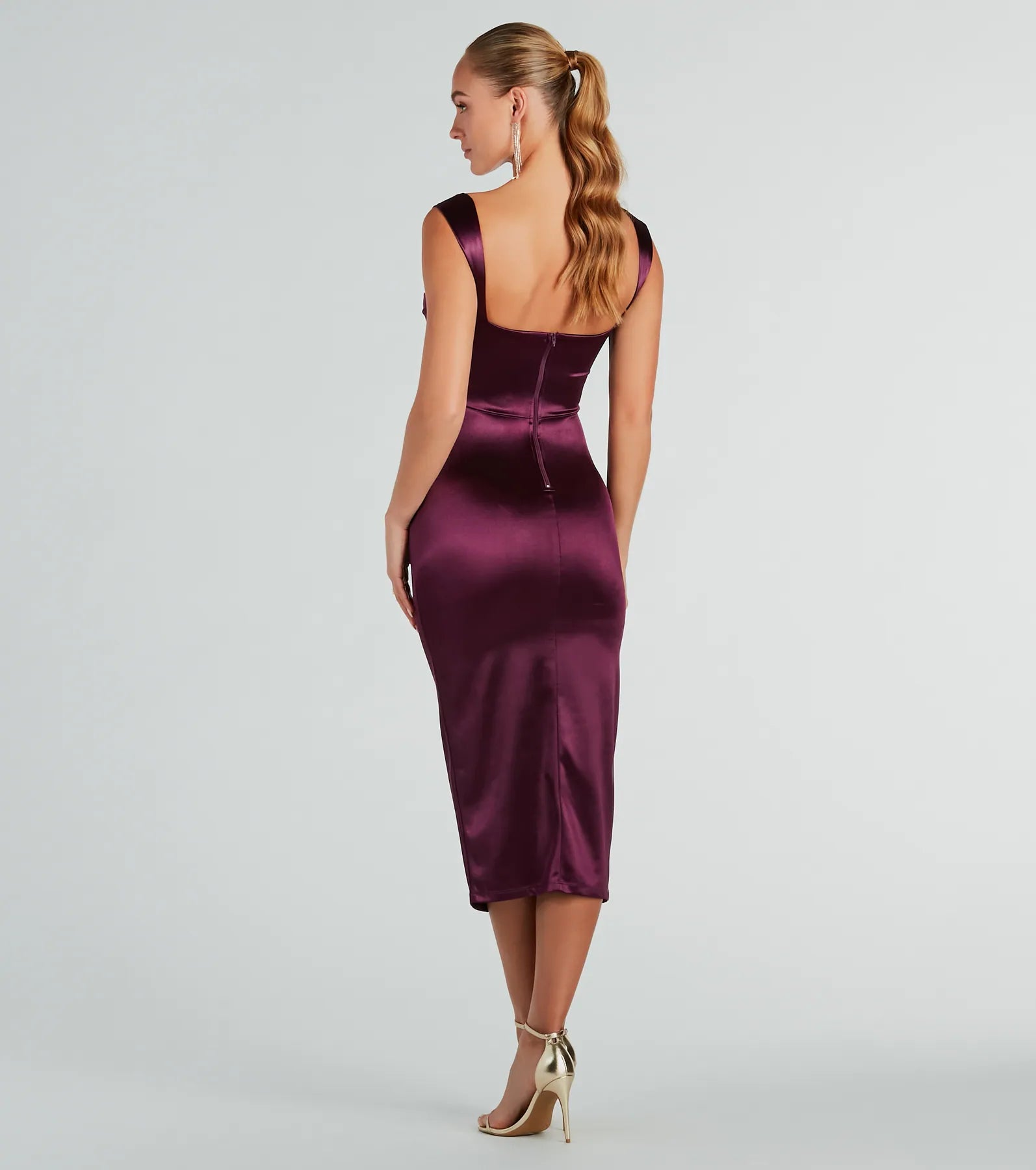 Premium Marnie Luxe Satin Corset Dress