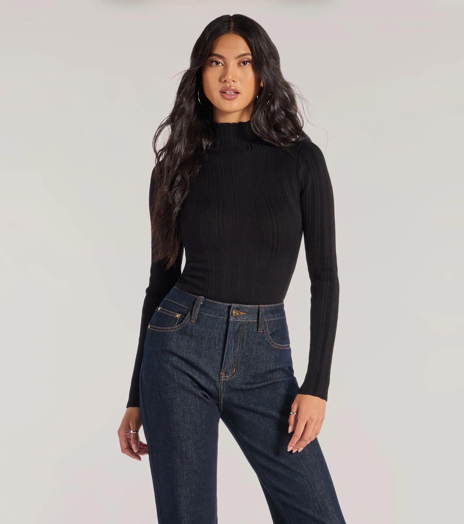 Ultimate Winter Slay Turtleneck Bodysuit - Premium Long Sleeve