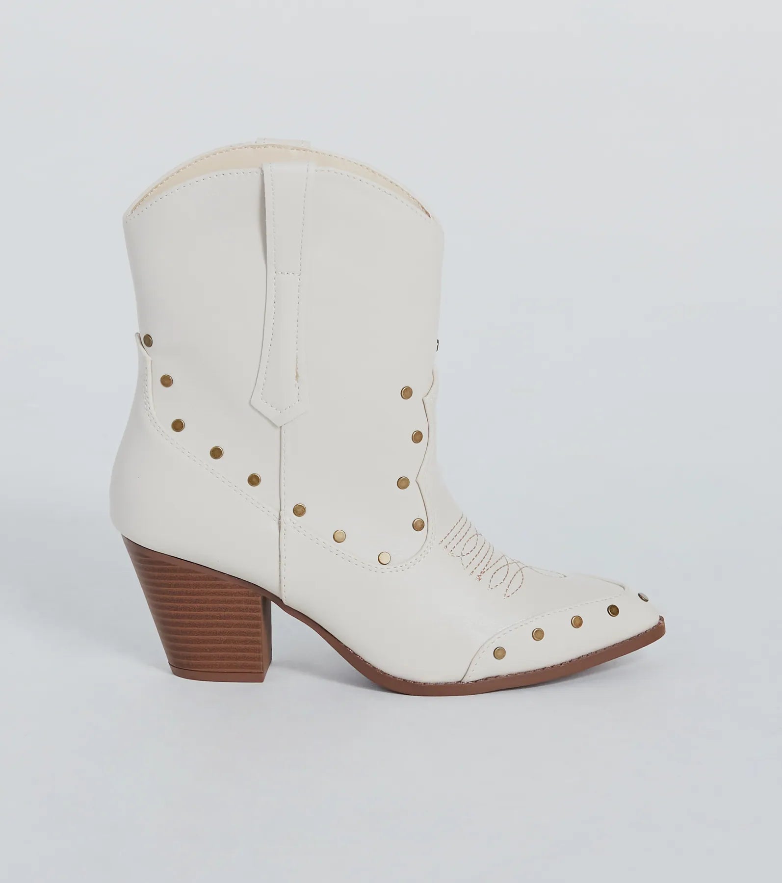 Premium Western Studded Booties - Ultimate Country Vibes