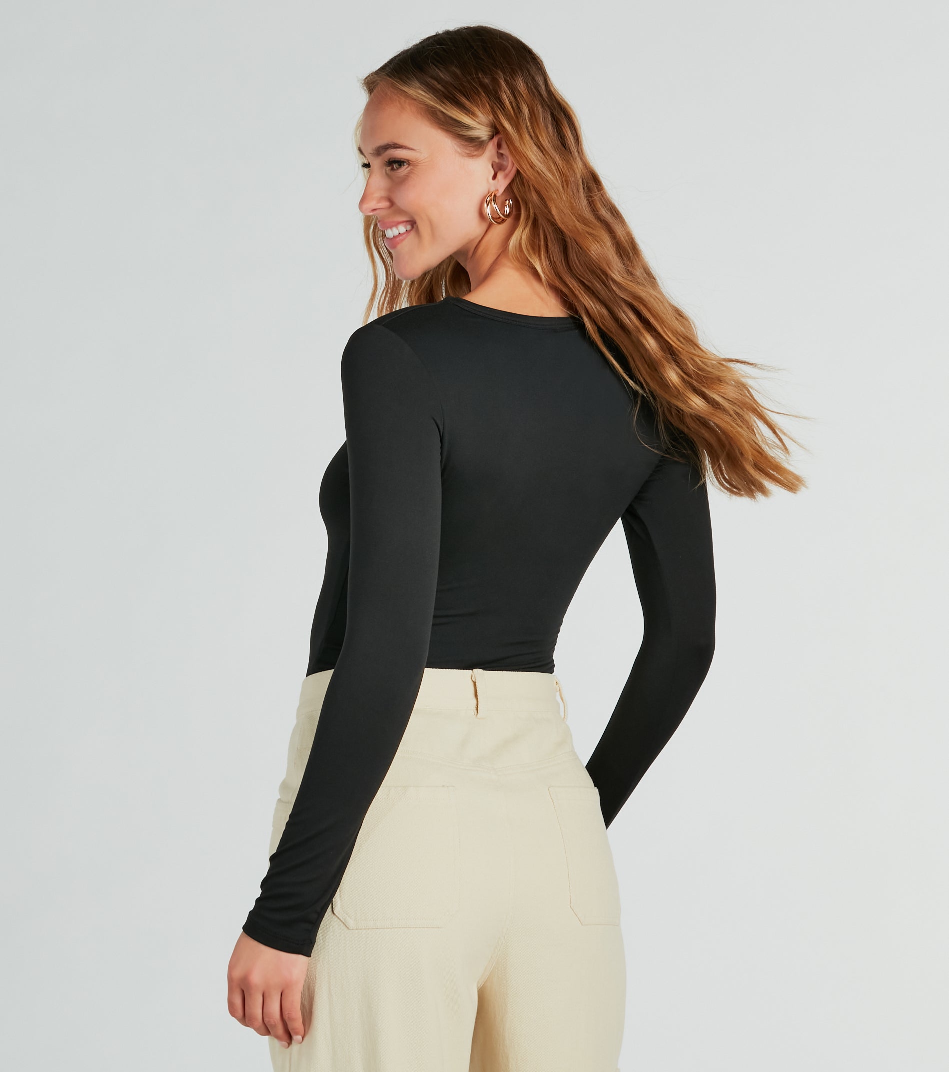 Ultimate Long Sleeve Knit Bodysuit - Make The Cut