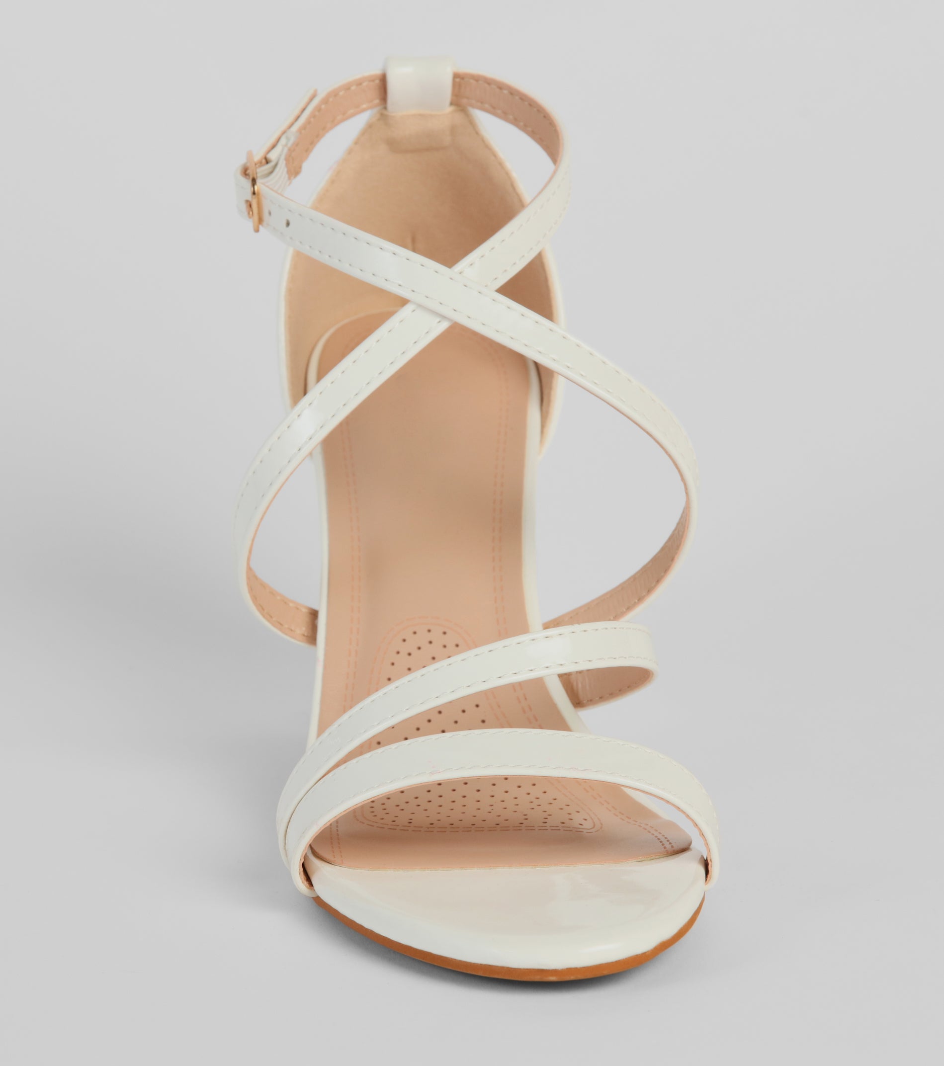 Ultimate Elegance Patent Strappy Block Heels - Upgrade Your Style