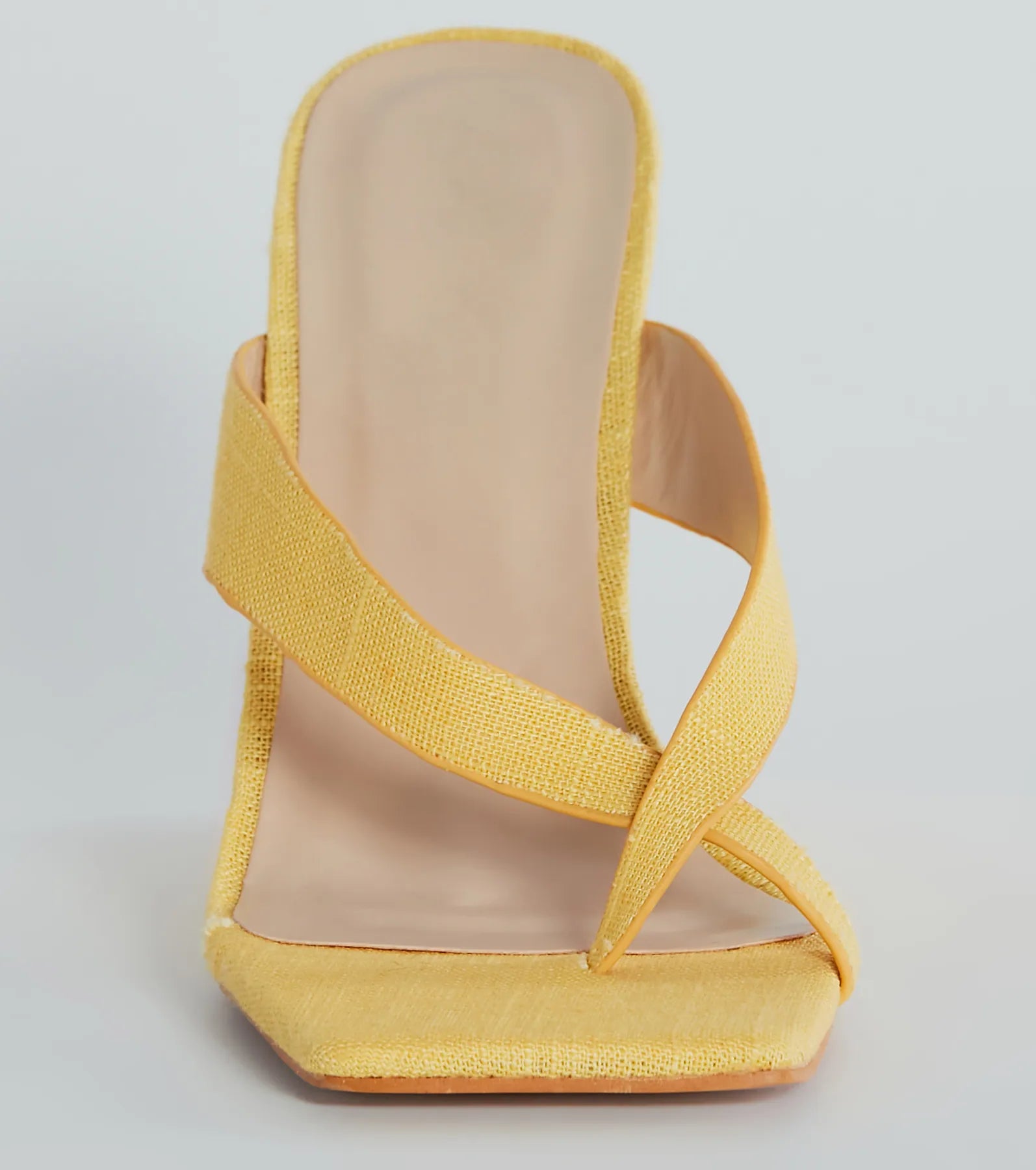 Premium Summer Muse Linen Wedge Sandals