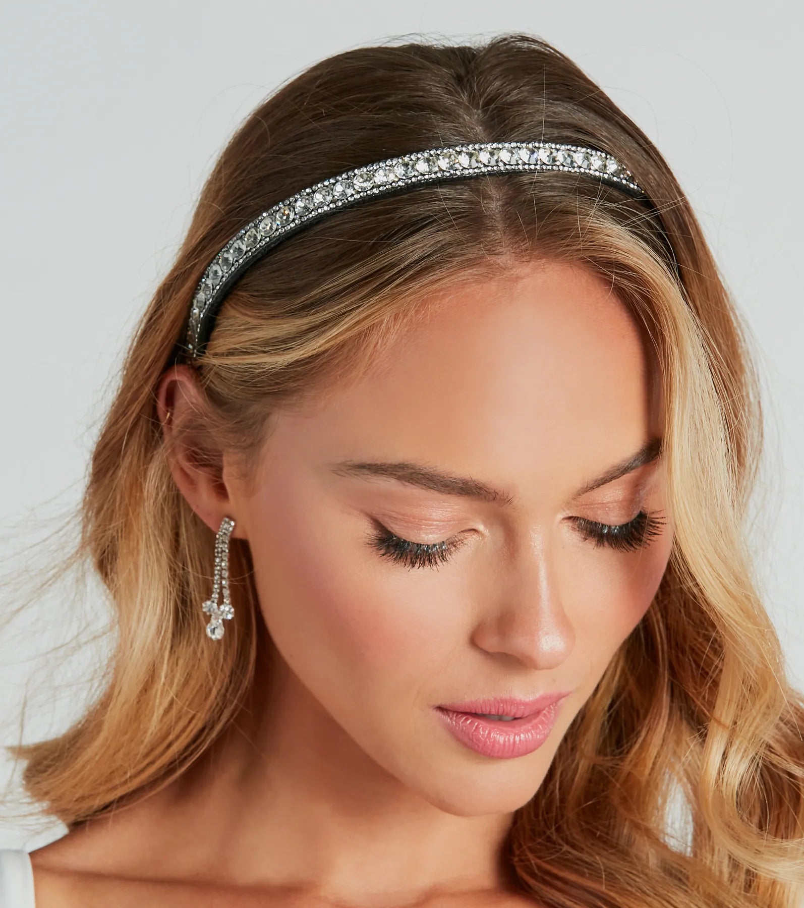 Premium Glam Rhinestone Headband - Ultimate Sparkle Accessory