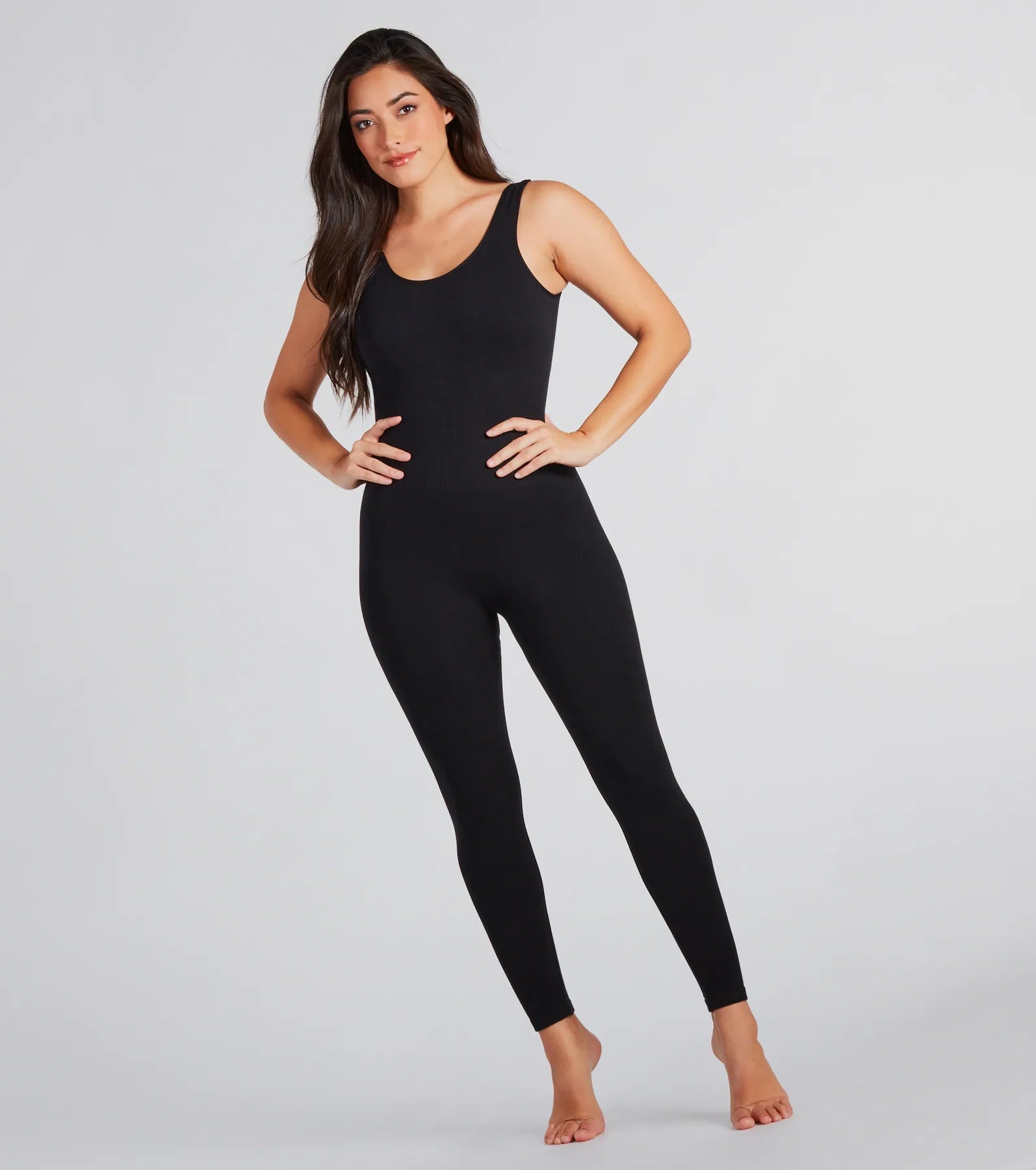 Ultimate Comfy Muse Seamless Low Back Jumpsuit - Upgrade Your Style