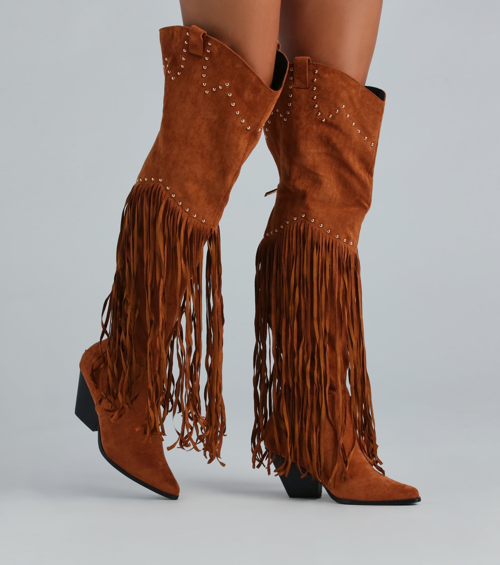 Premium Fringe Western Boots - Ultimate Country Chic