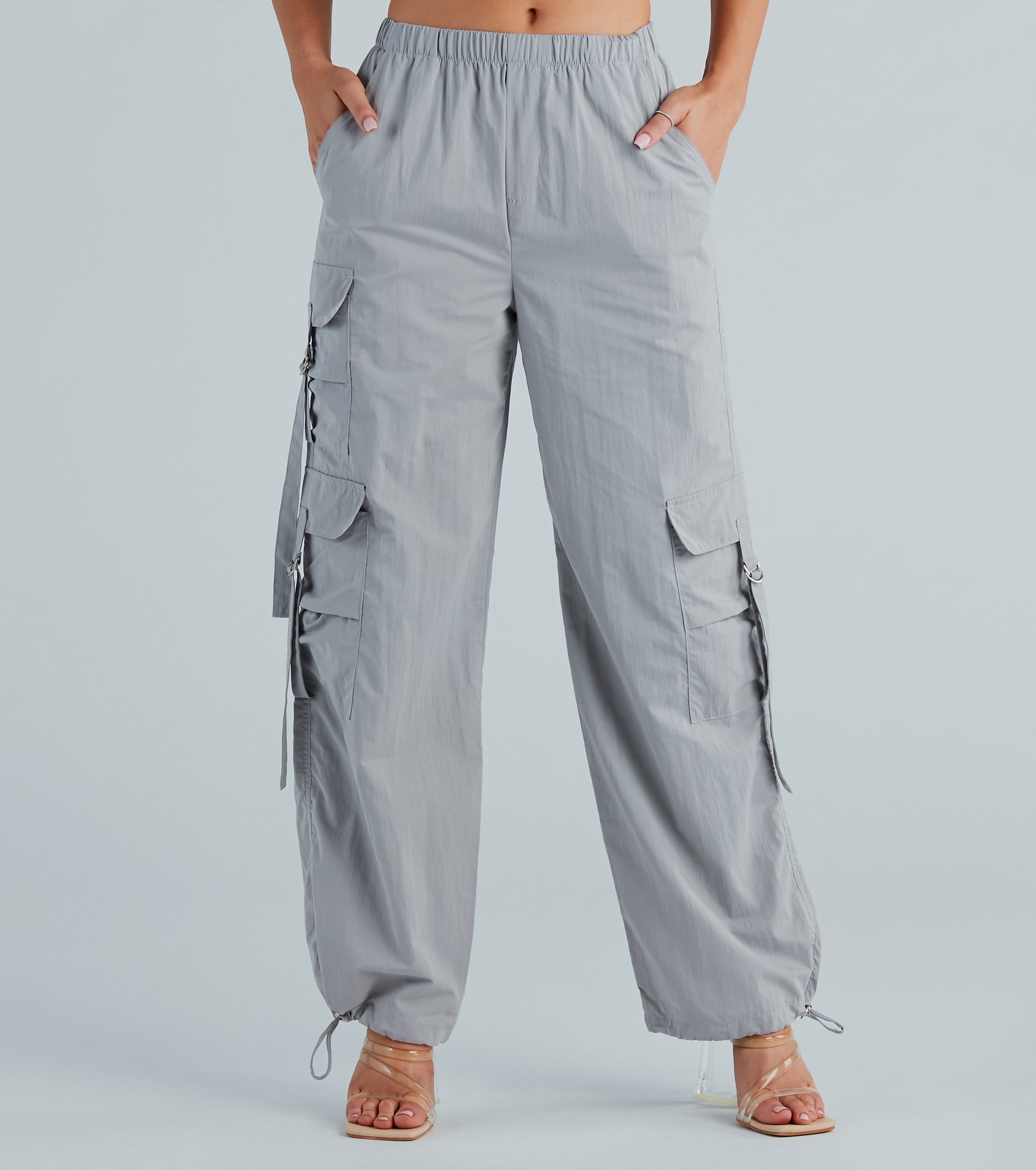 Ultimate Effortless Edge Wide-Leg Cargo Pants - Premium Style & Comfort