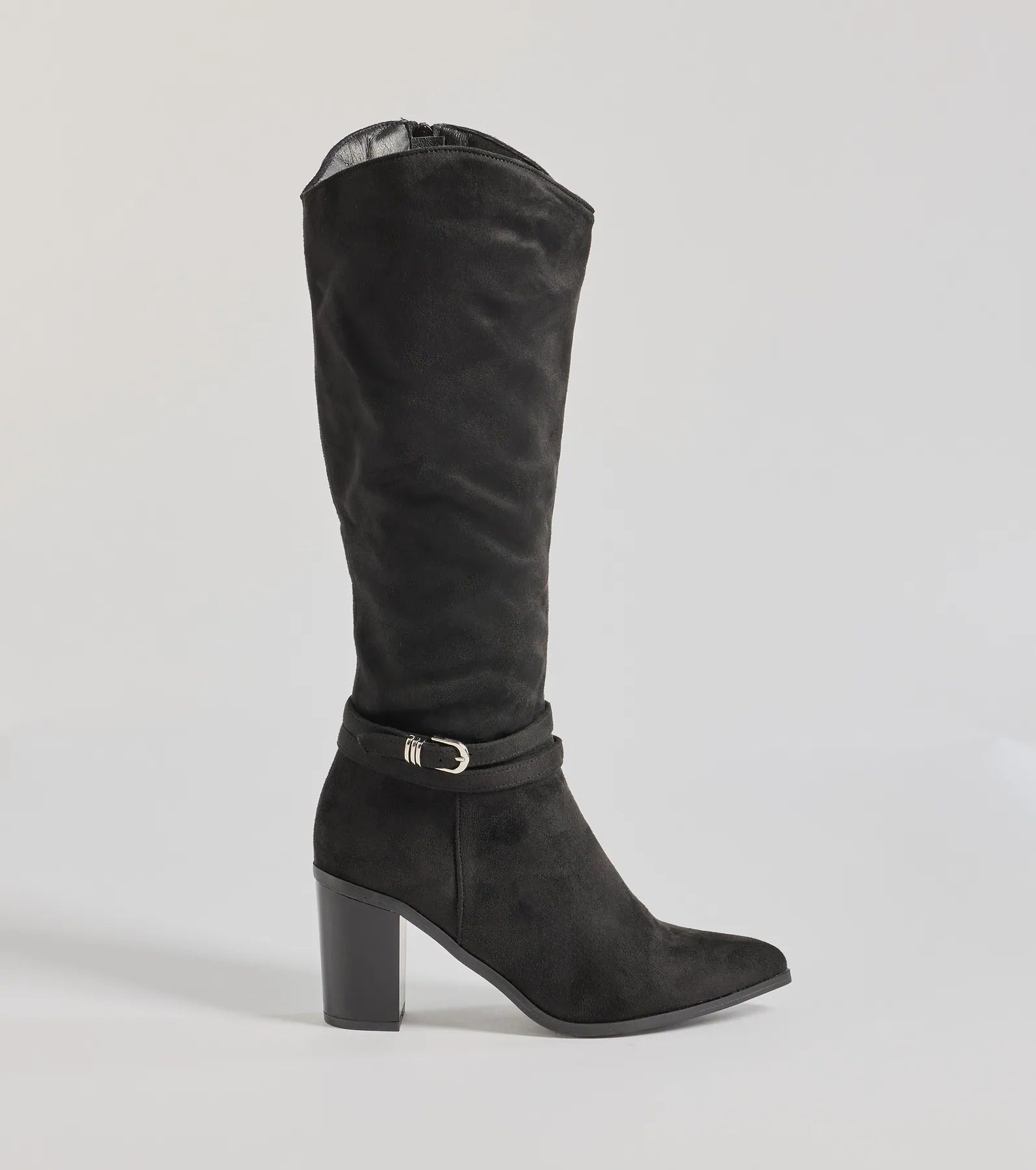 Ultimate Fab Slay Buckle Strap Boots - Premium Under-The-Knee Style