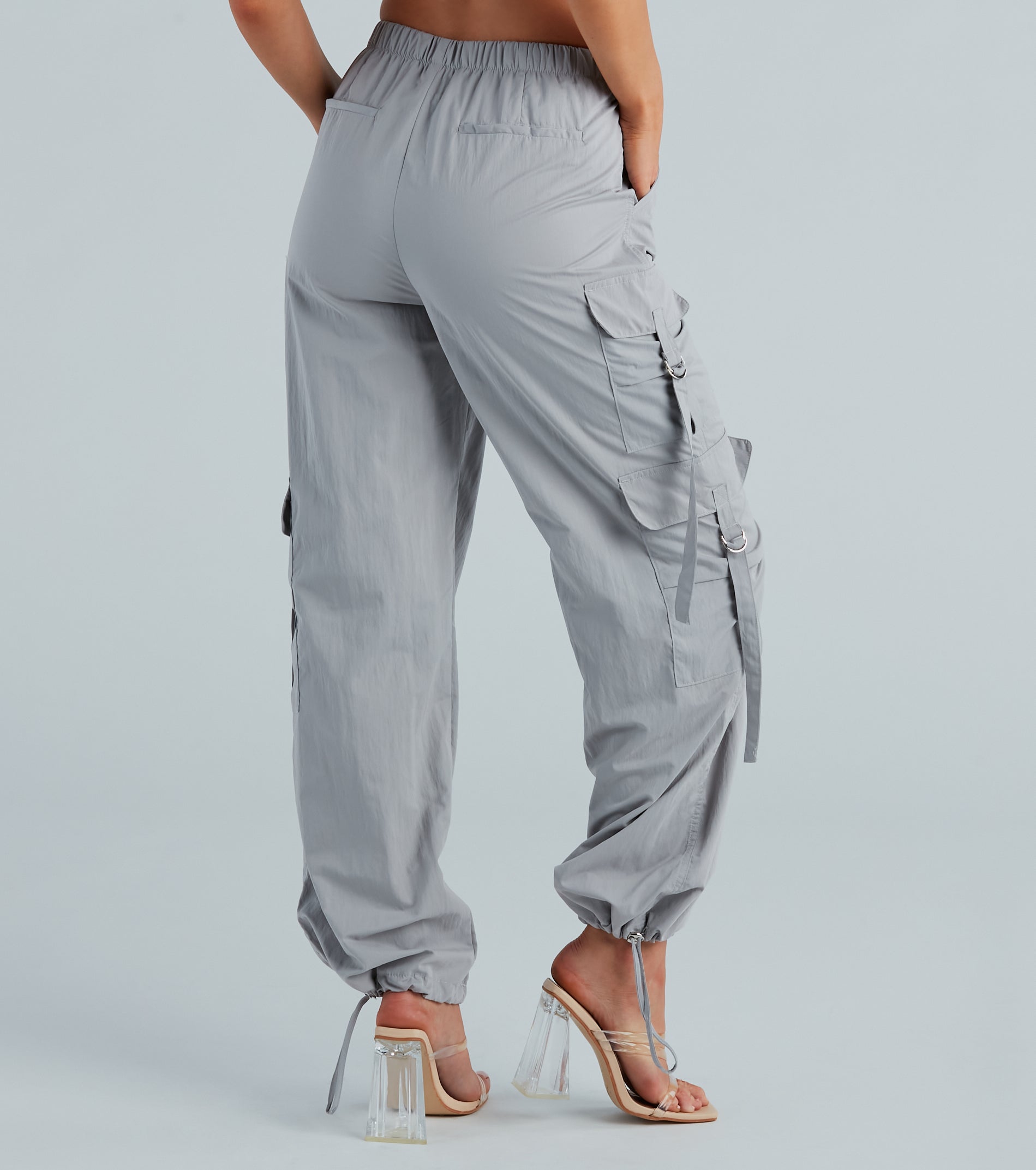 Ultimate Effortless Edge Wide-Leg Cargo Pants - Premium Style & Comfort