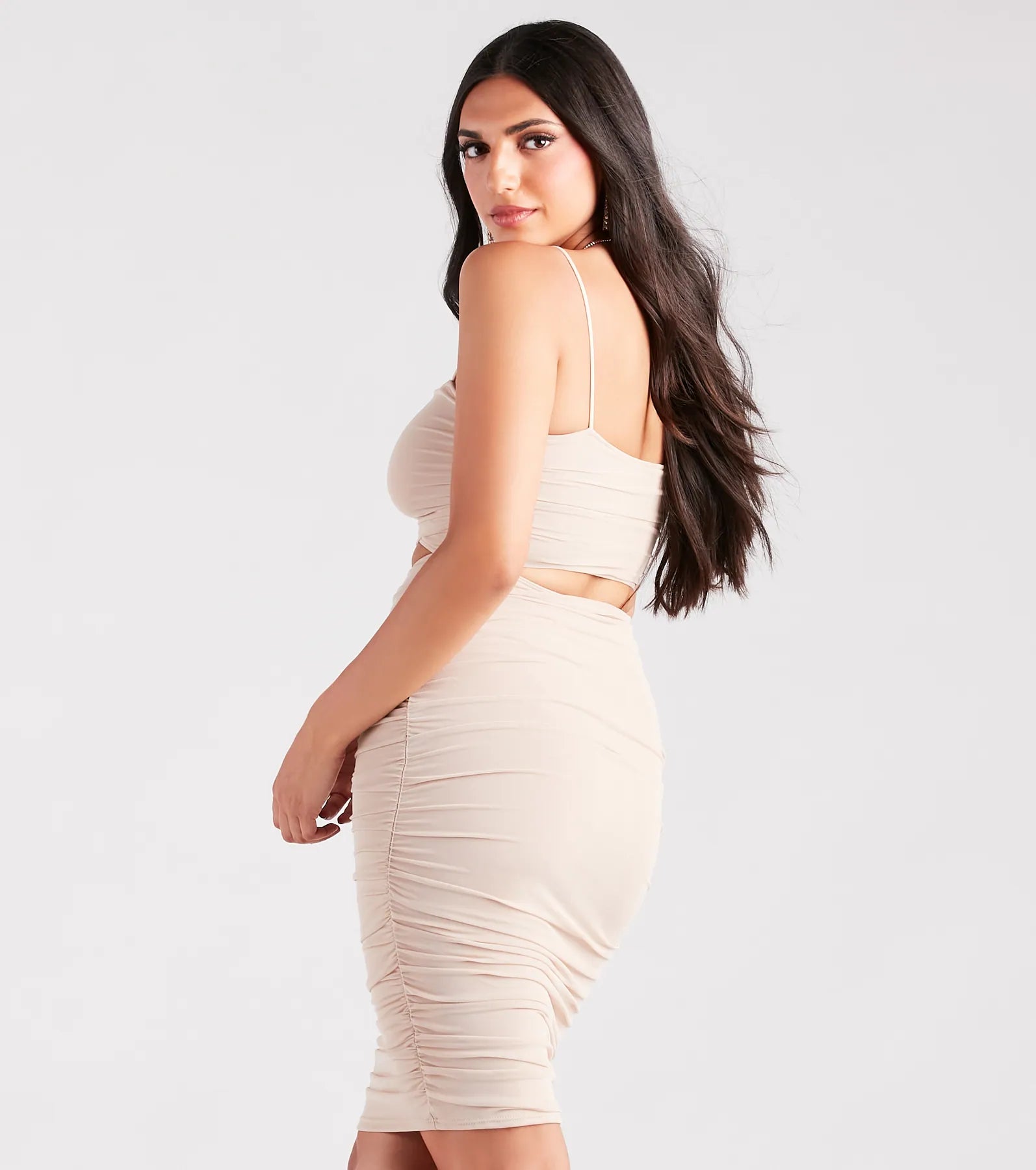 Ultimate Sultry Cutout Bodycon Dress - Night Out Essential