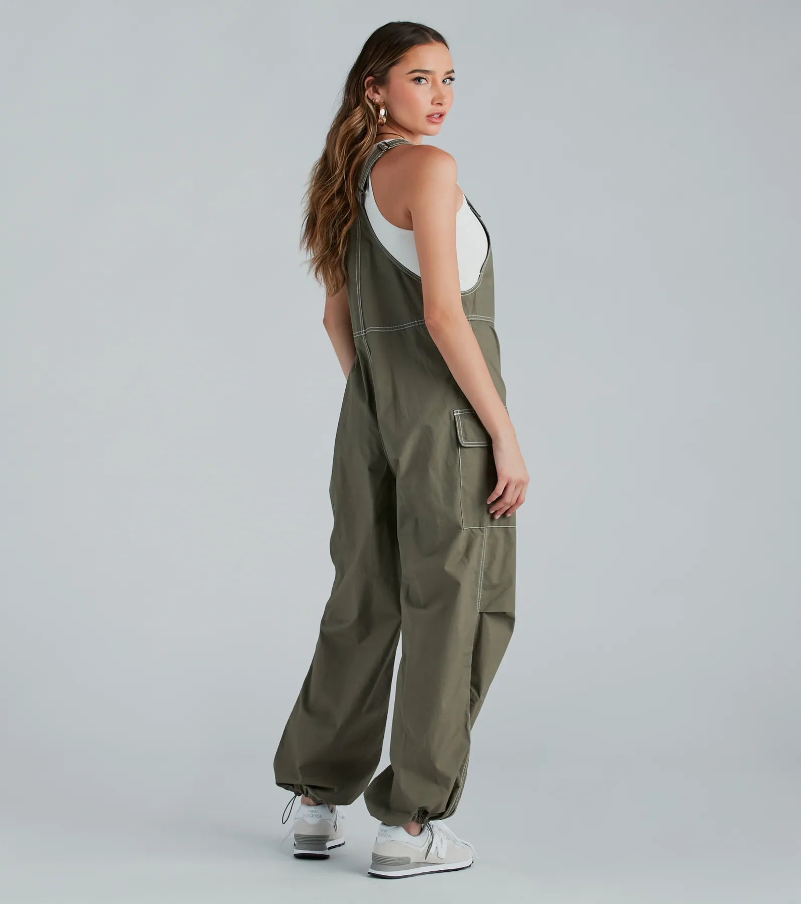 Ultimate Effortless Parachute Cargo Overalls - Premium Cotton Style