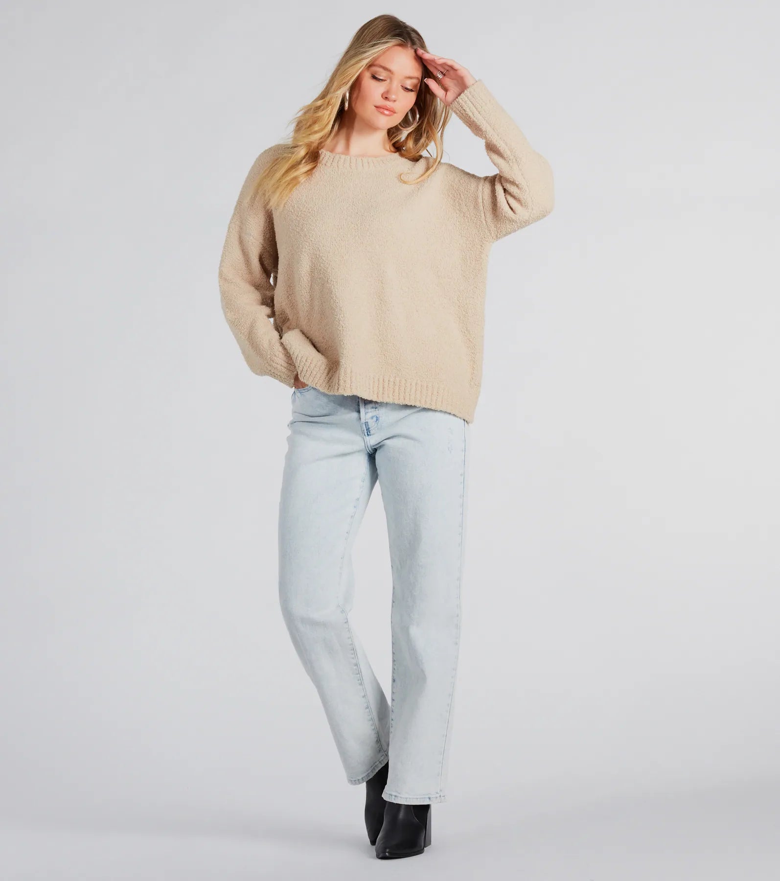 Premium Chenille Winter Sweater - Ultimate Cozy Oversized Fit