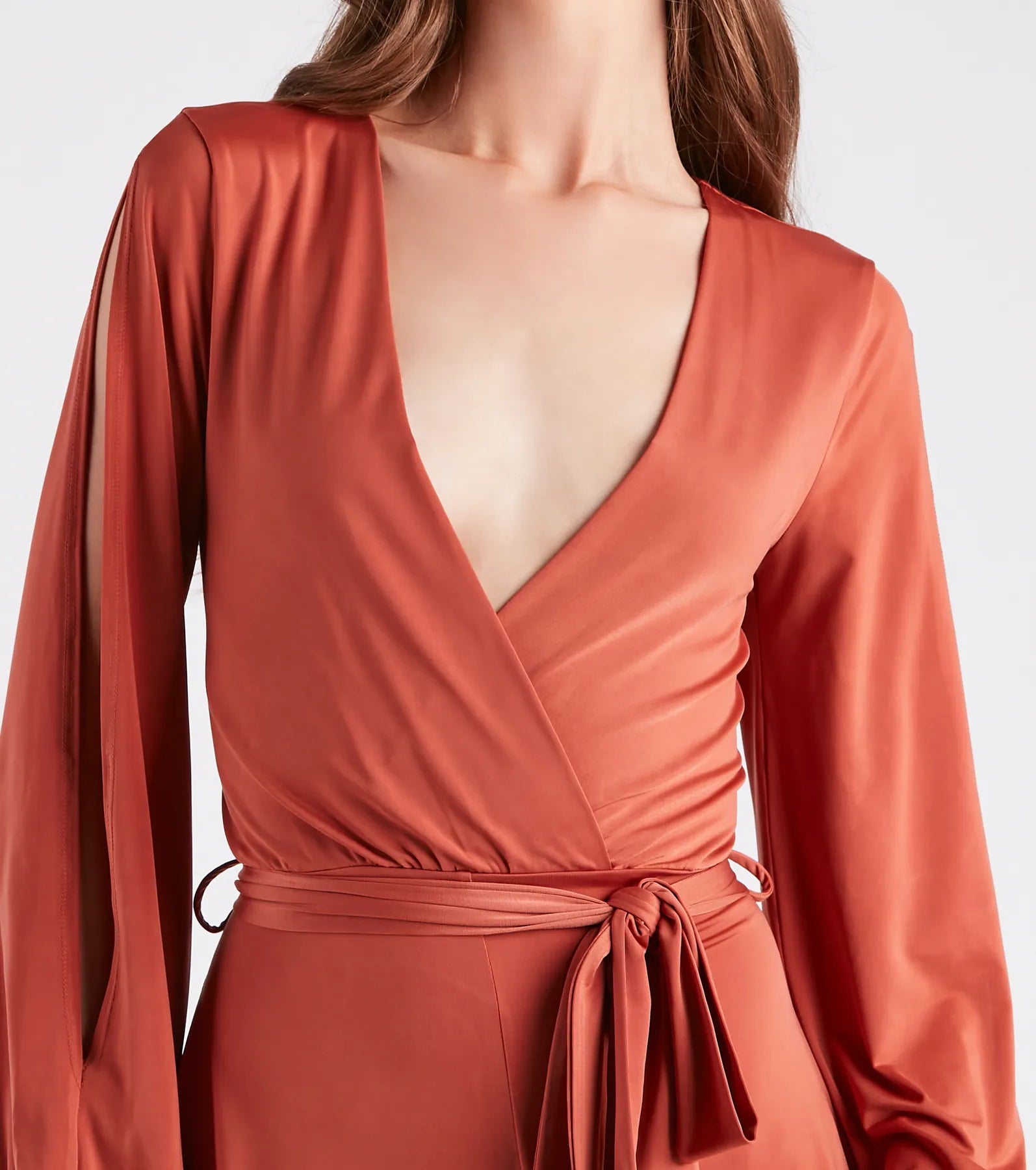 Ultimate Sweet Talks Plunge Neck Romper - Sexy & Flowy