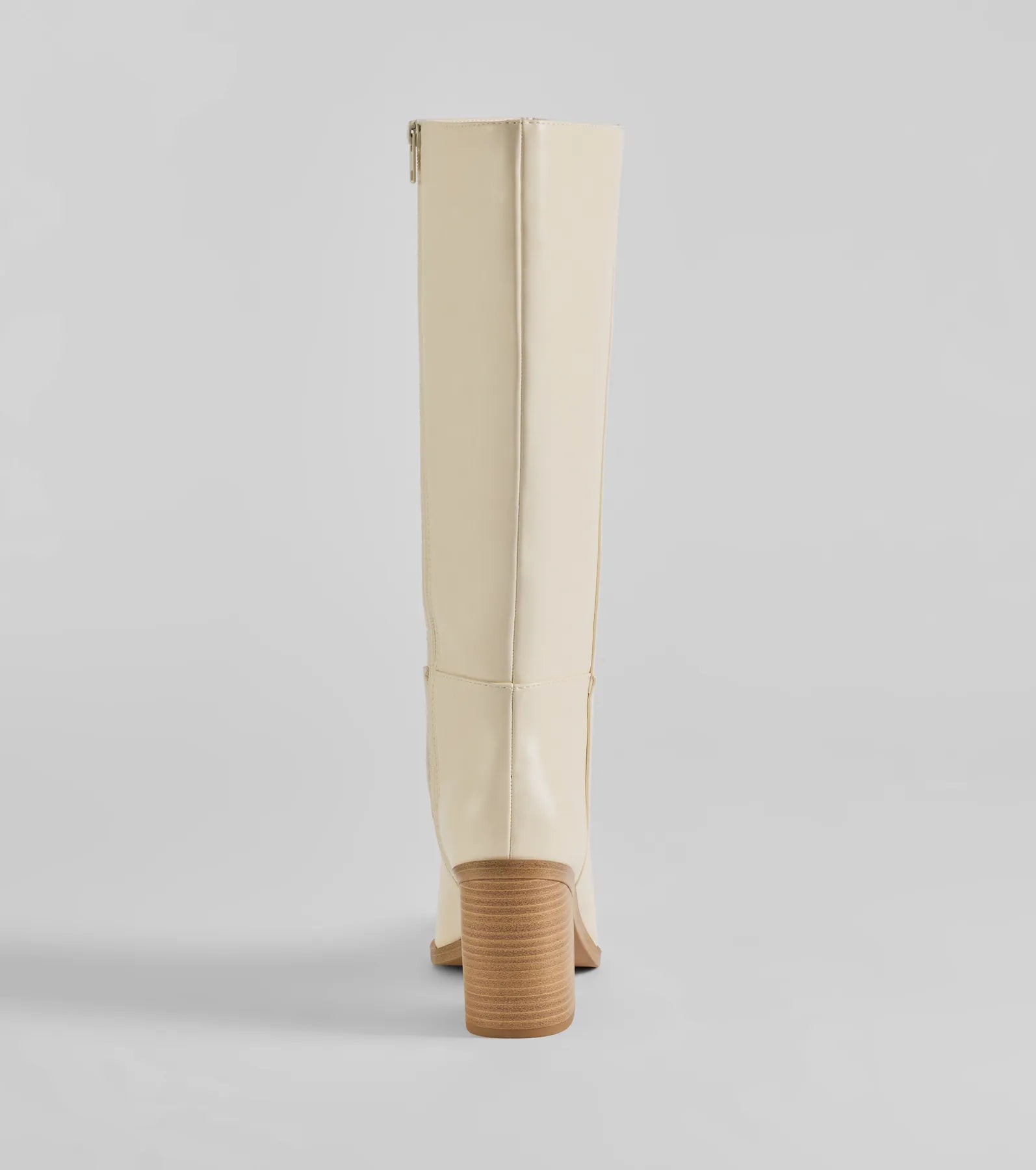 Ultimate Chic Faux Leather Under-The-Knee Boots
