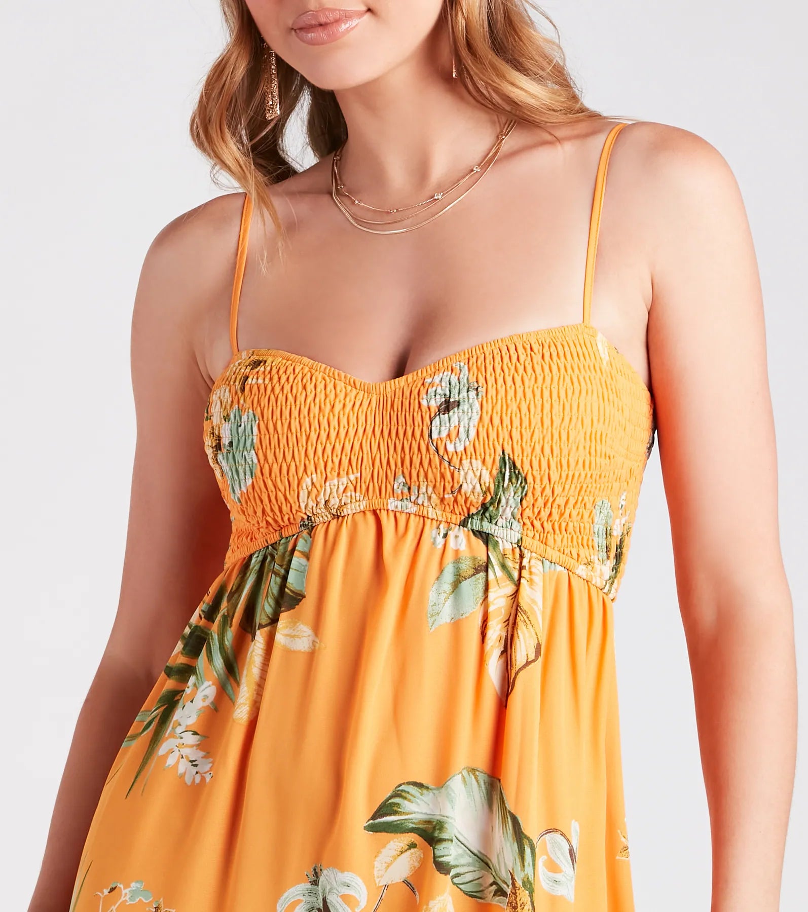 Ultimate Island Love Tropical Print Maxi Dress - Premium Vacation Style