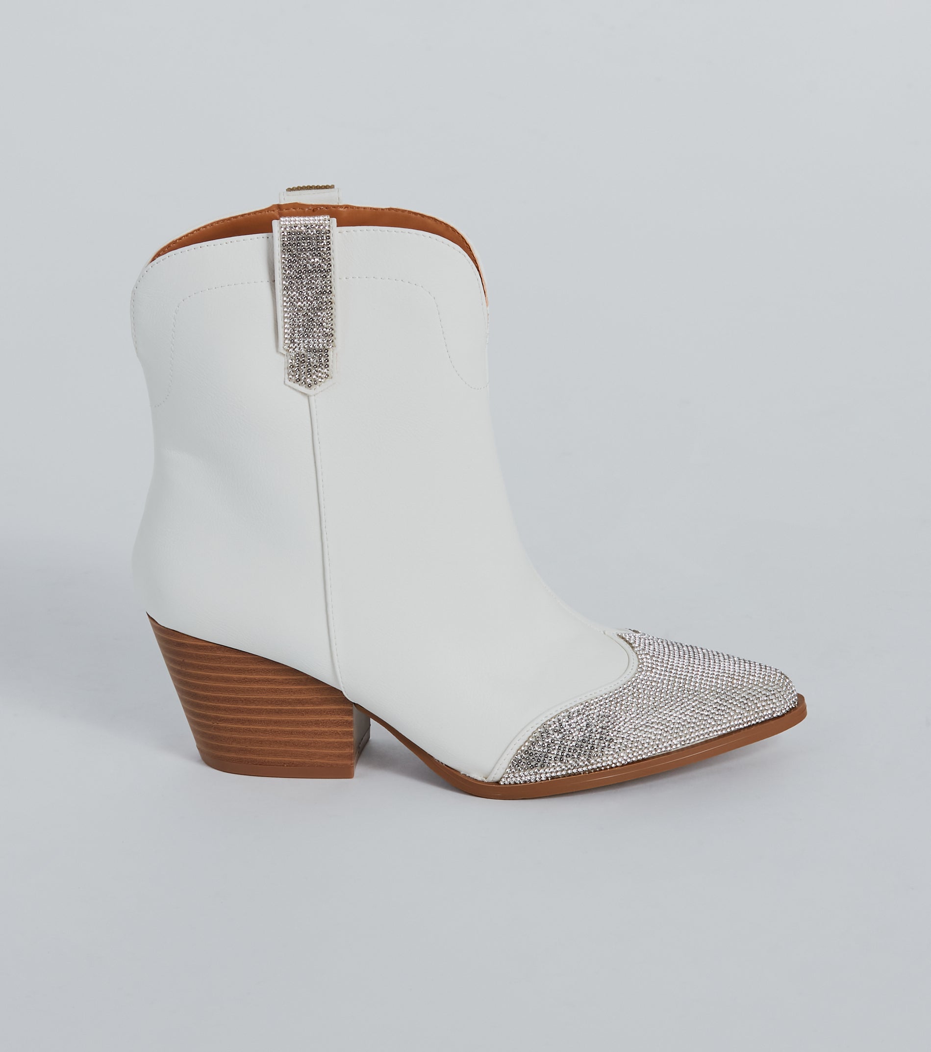 Premium Sparkle Time Rhinestone Western Booties - Ultimate Style Upgrade