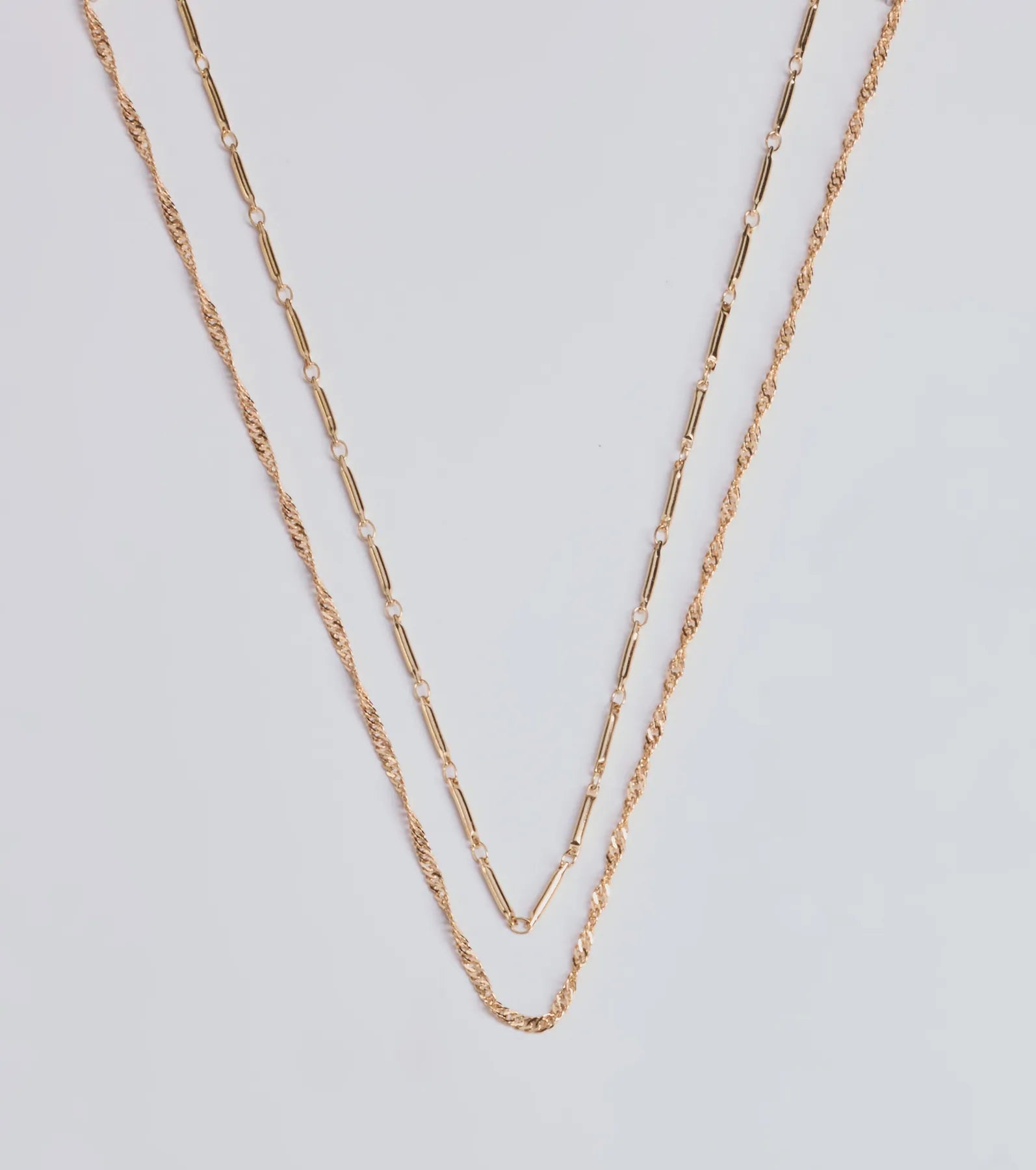 Premium Casual Glam Layered Chain Necklace - Ultimate Style Upgrade