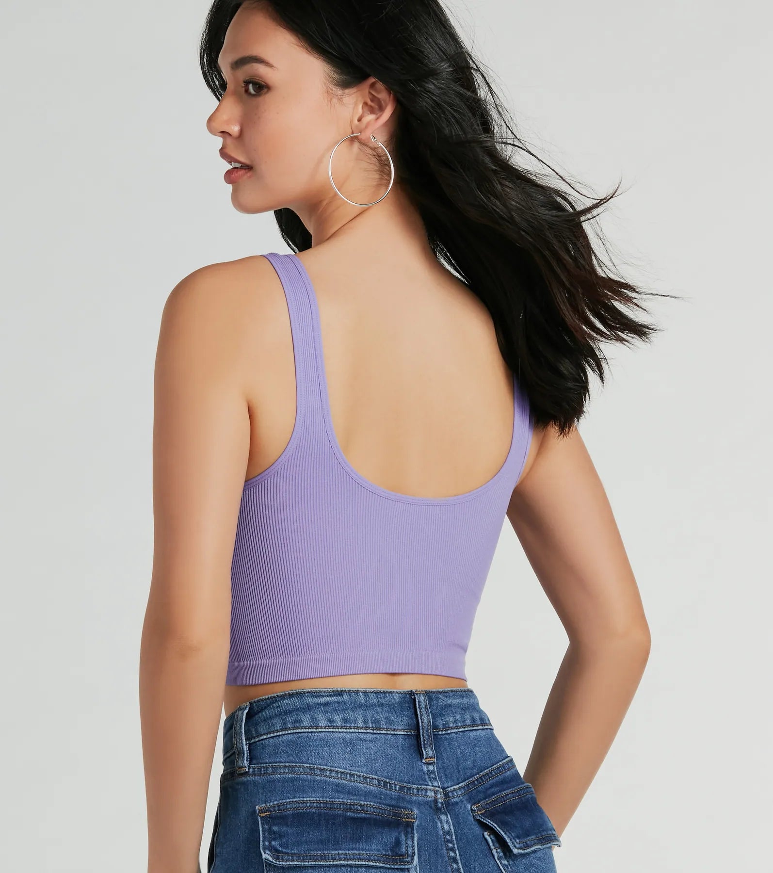 Ultimate Ribbed Knit Cropped Tank Top - Your New Wardrobe Essential