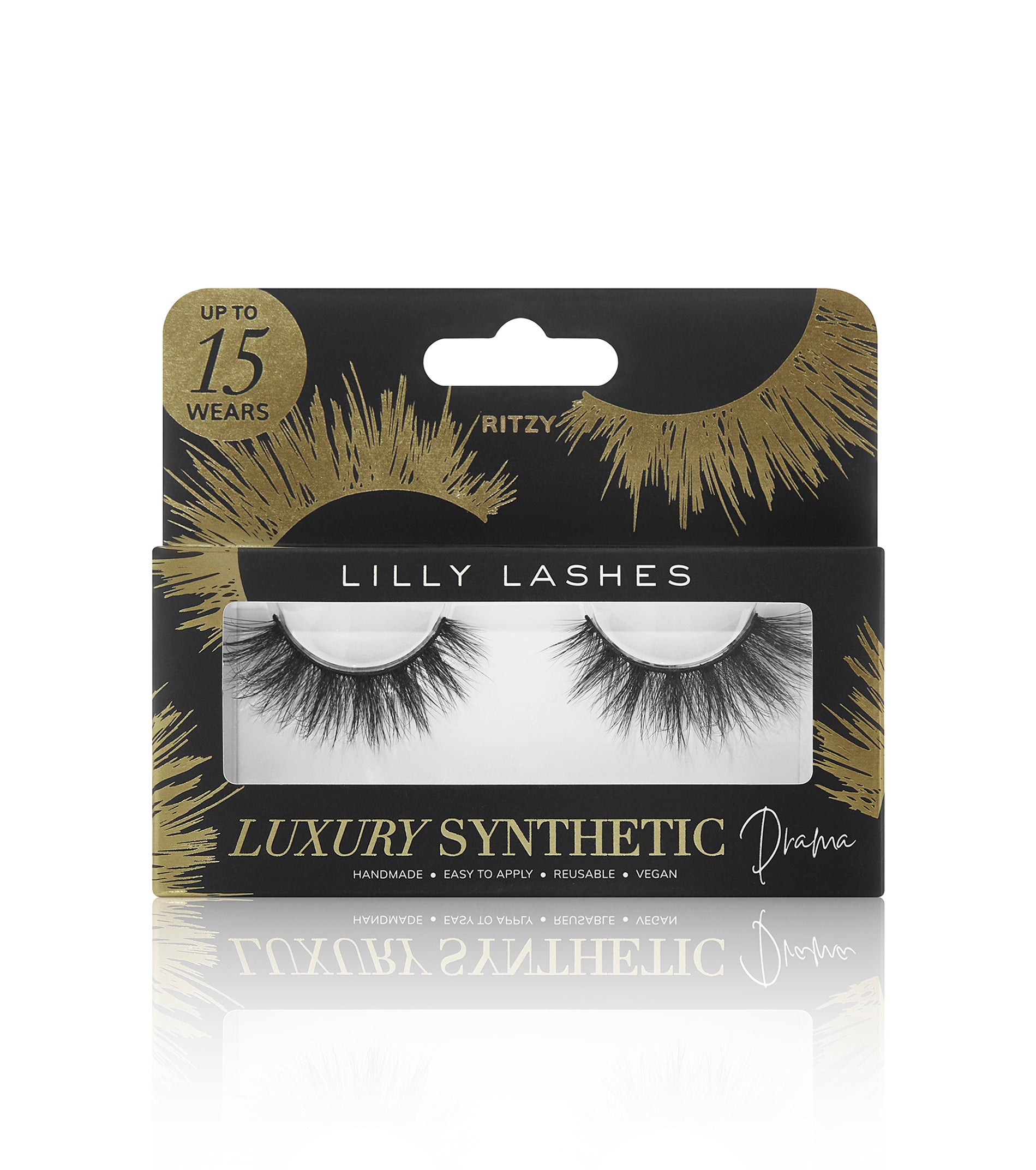 Lilly Premium Reusable Faux Lashes - Ultimate Drama Volume