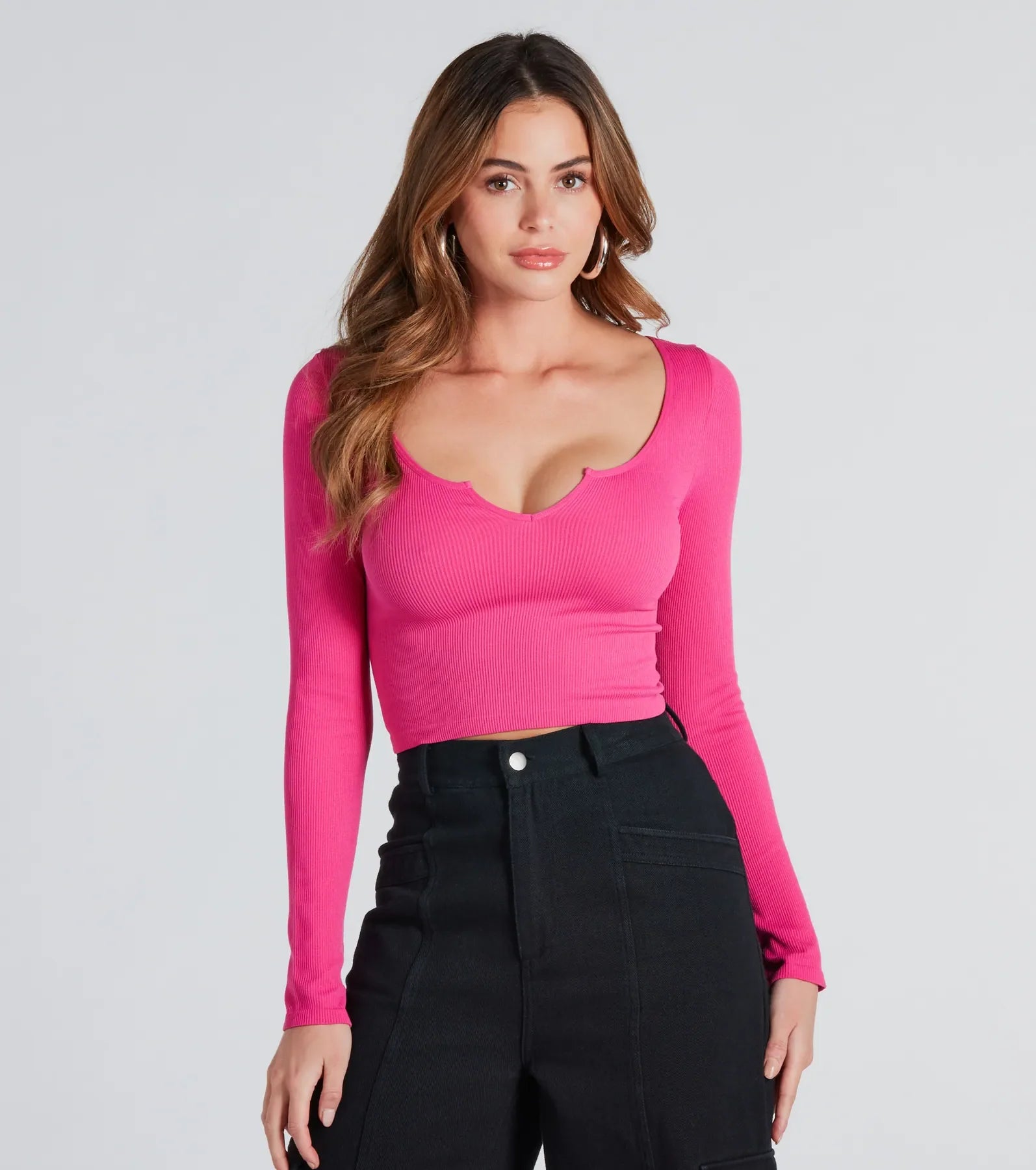 Premium Flawless Energy Long Sleeve Crop Top