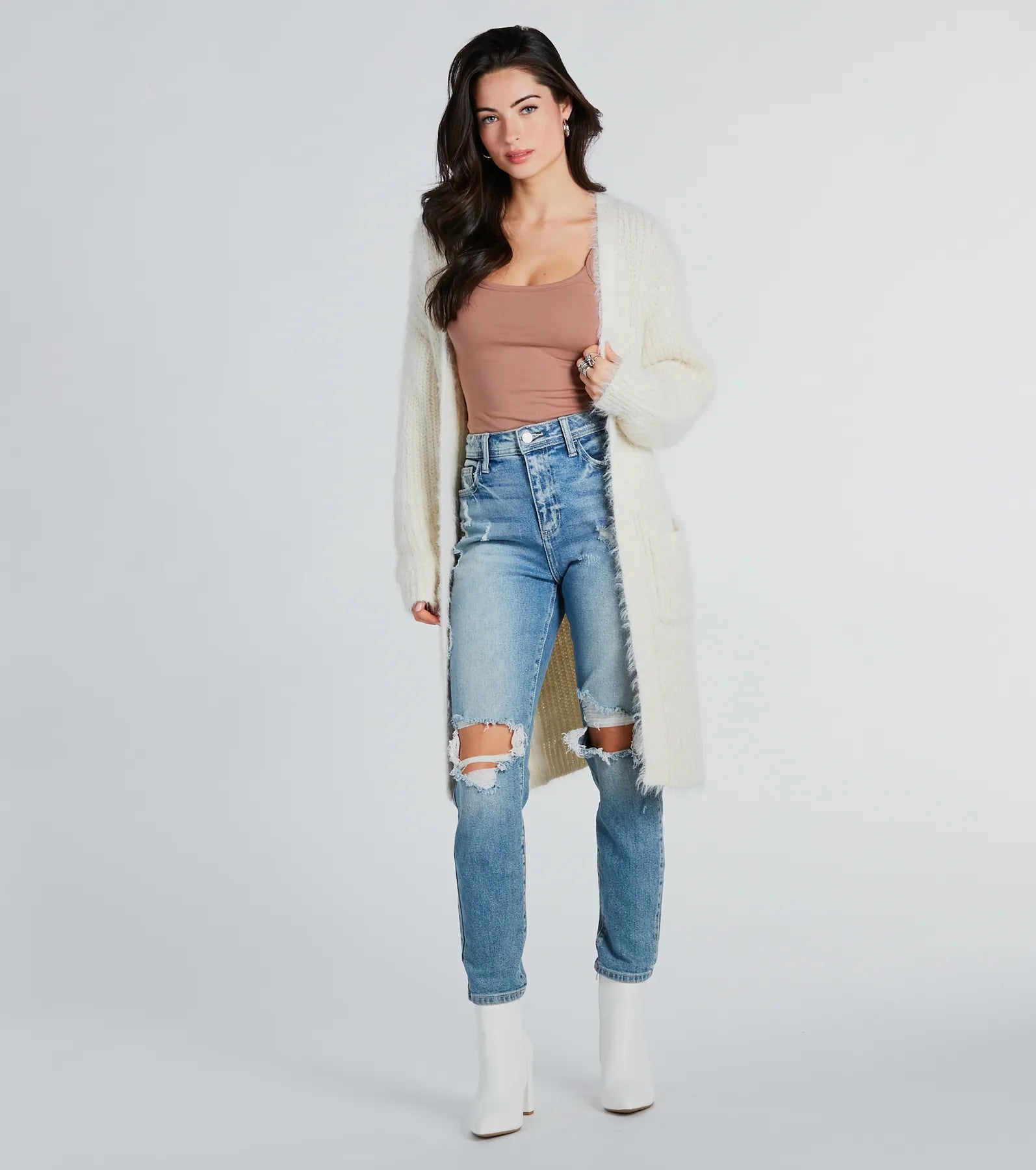 Ultimate Cozy Touch Eyelash Knit Duster Cardigan