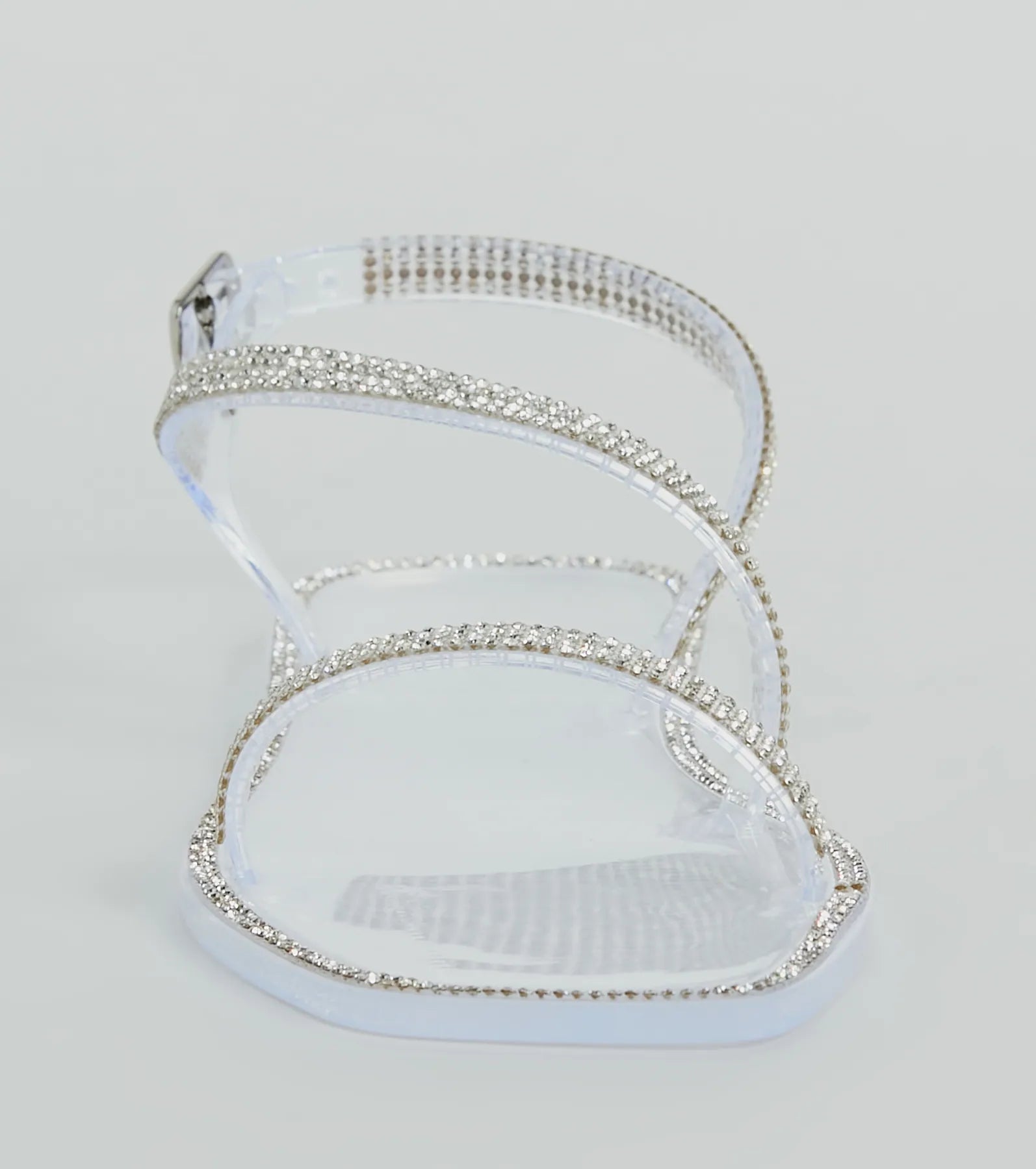 Premium Glow Rhinestone Jelly Sandals – Ultimate Summer Style