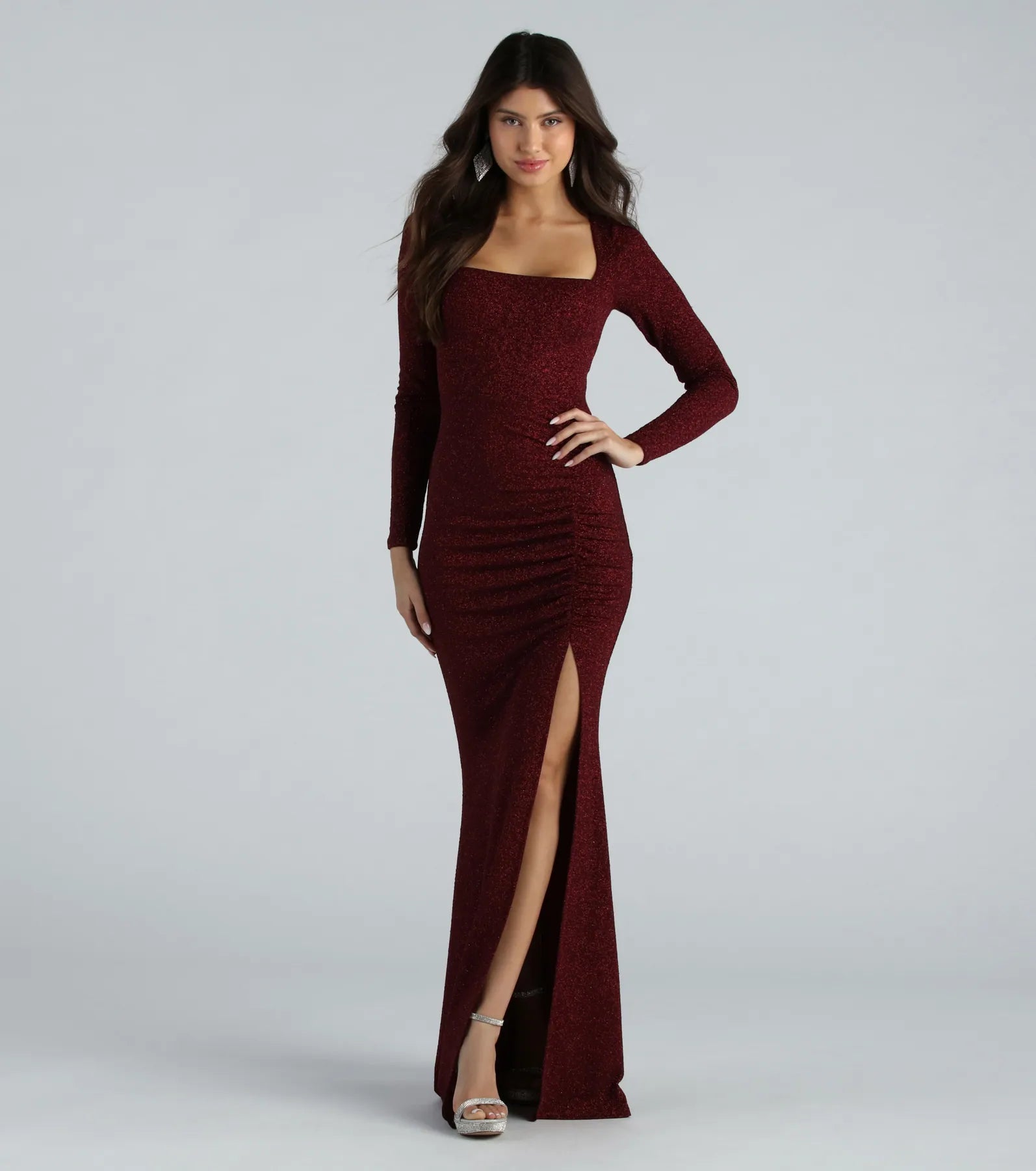 Ultimate Annie Glitter Mermaid Gown - Premium Formal Wear