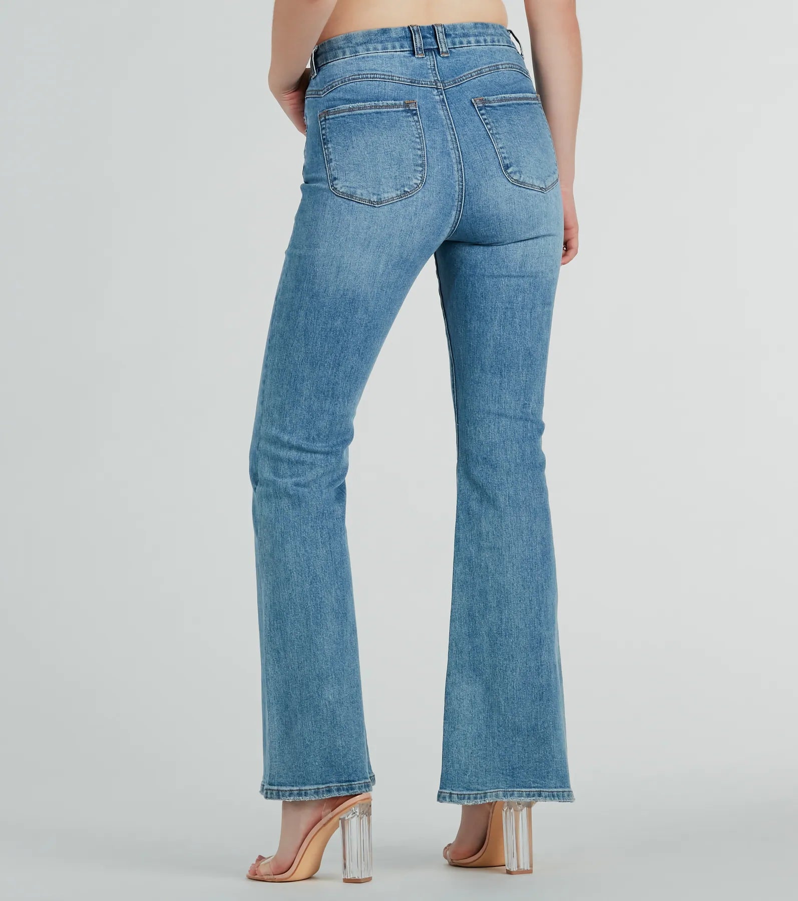 Premium High Waist Flare Jeans by Windsor Denim - Ultimate Weekend Style