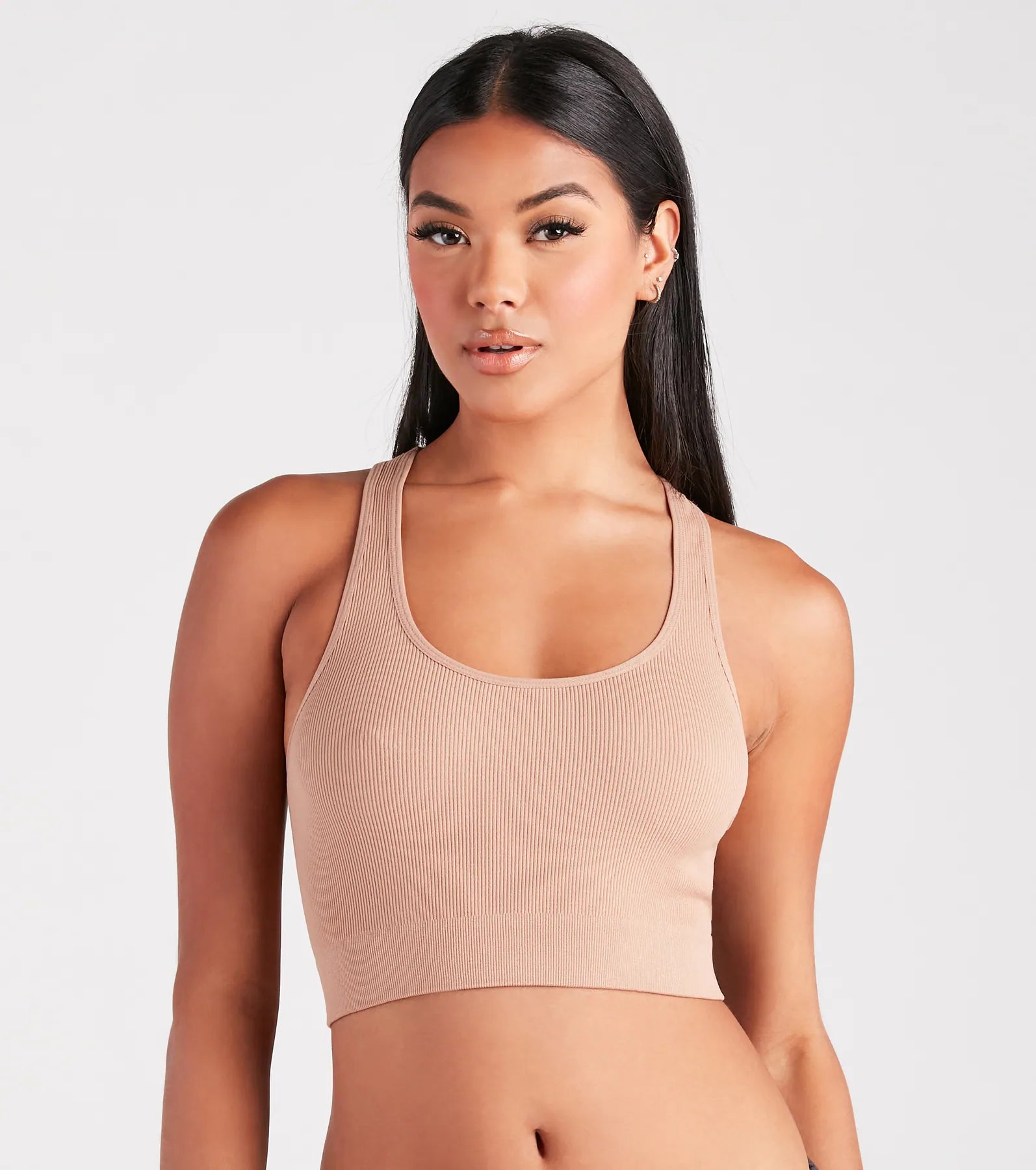 Ultimate Comfort Seamless Racerback Bra Top - Year-Round Essential