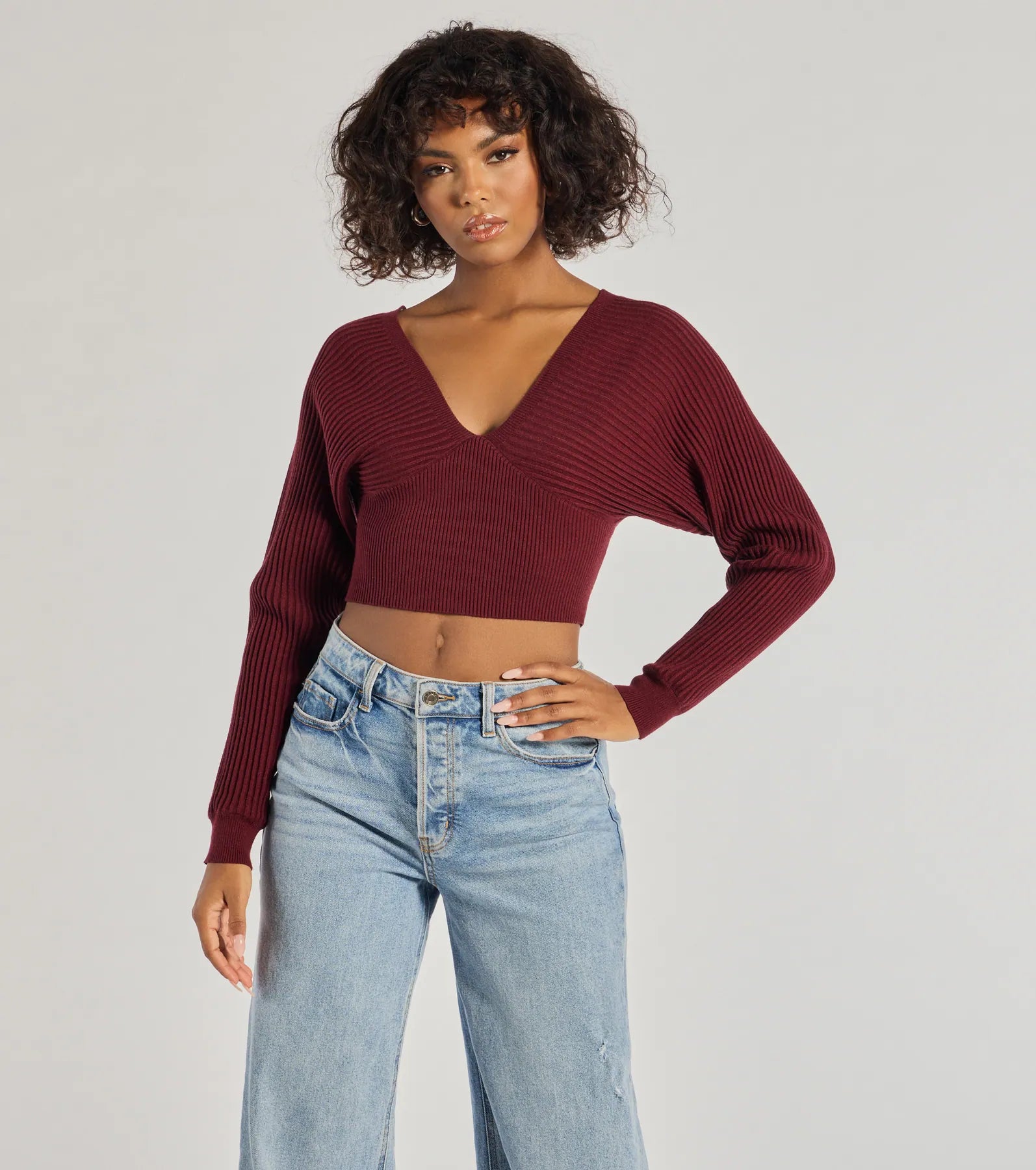 Ultimate Cozy Ribbed Knit Long Sleeve Top - Premium Comfort