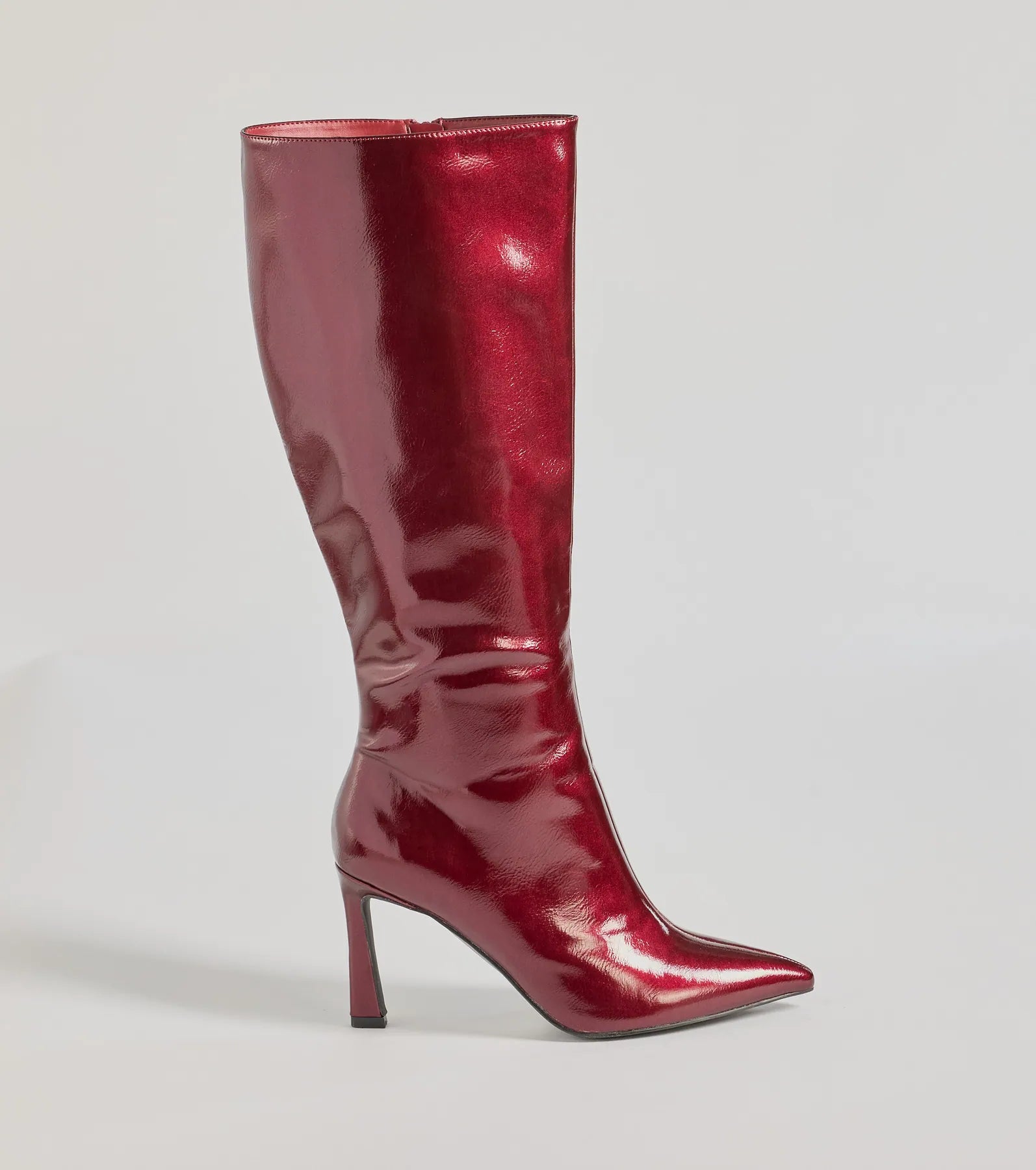 Ultimate Glam Under-The-Knee Stiletto Boots - Elevate Your Style